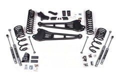 4 Inch Lift Kit w/ Radius Arm | Ram 2500 (25-26) 4WD | Diesel - FOX 2.5 Performance Series HTO