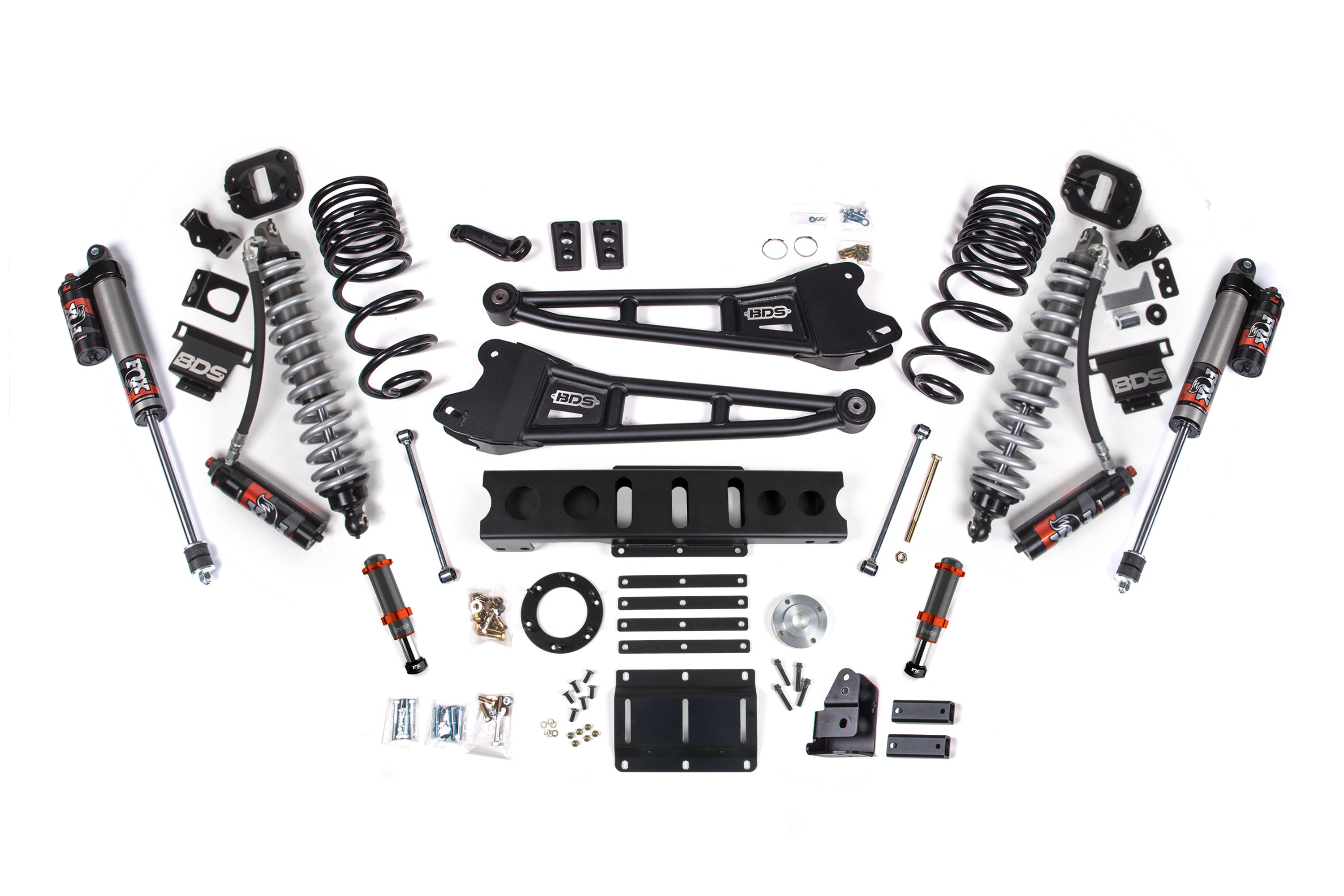 BDS 4 Inch Lift Kit  FOX 2.5 Coil-Overs Ram 2500 Diesel (2014-2018)