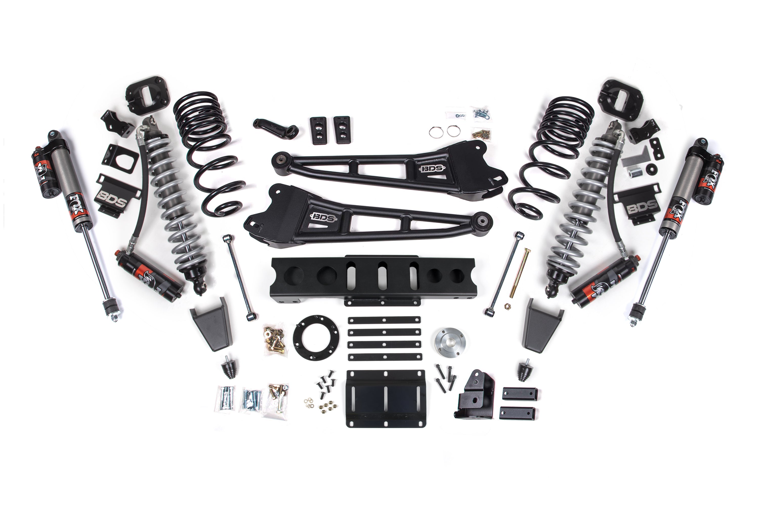 BDS 4 Inch Lift Kit  FOX 2.5 Coil-Overs Ram 2500 Diesel (2014-2018)