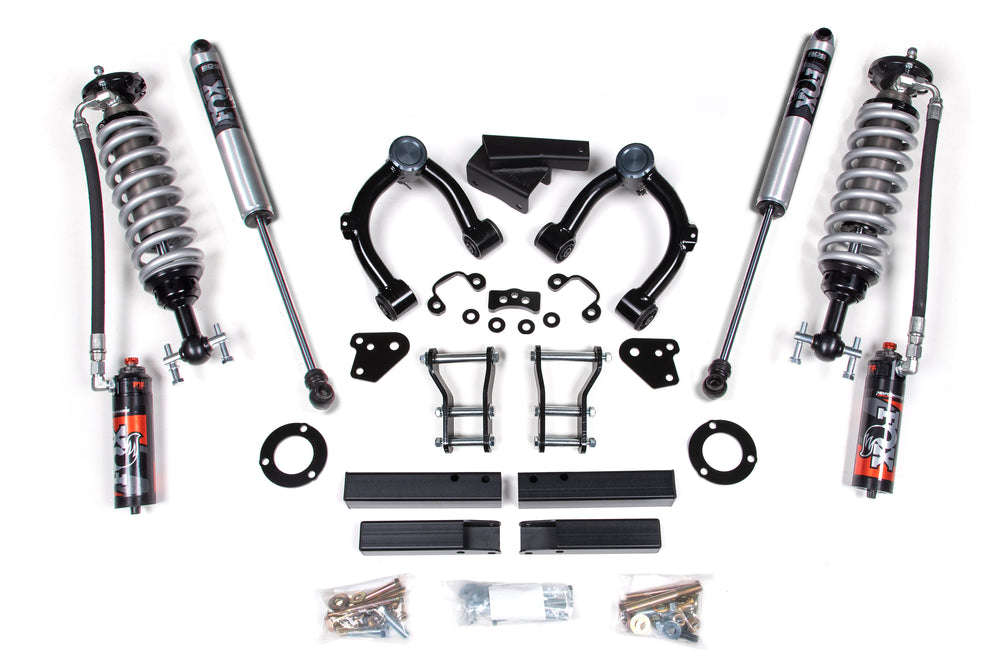 3.5 Inch Lift Kit | FOX 2.5 Coil-Over | Ford Ranger (19-23) 4WD - FOX 2.5 Performance Elite / Cast Steel