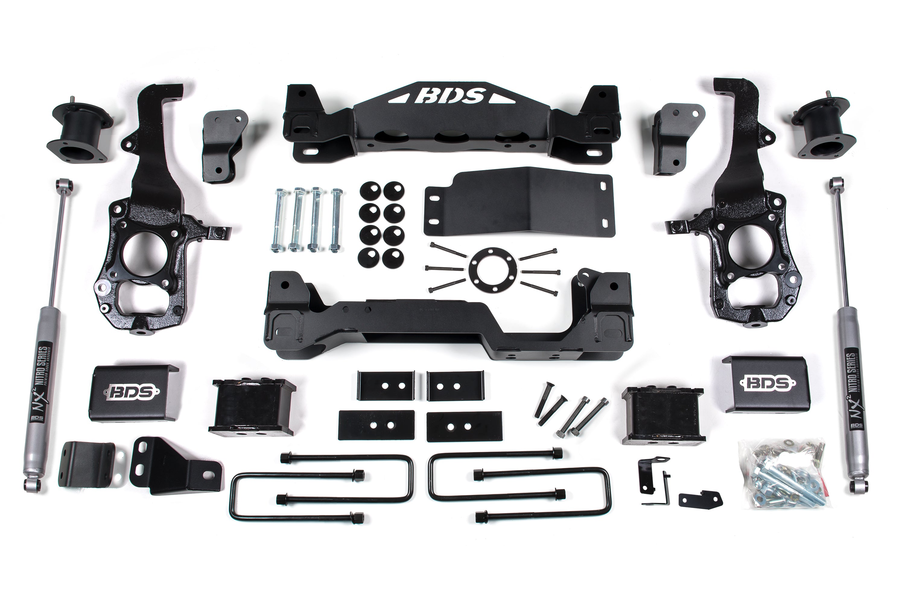 6 Inch Lift Kit | Ford F150 (21-26) 4WD - 4 Inch Block Kit / FOX 2.0 Performance Series
