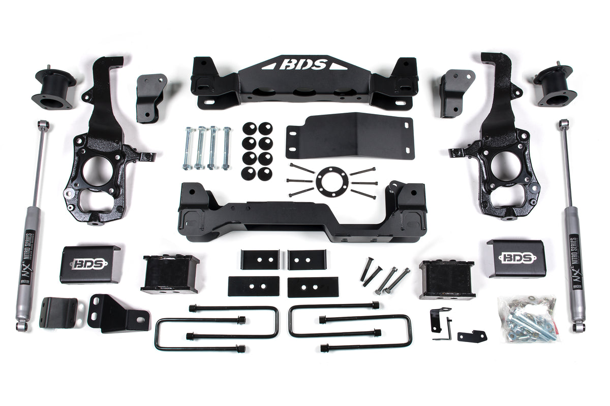 6 Inch Lift Kit | Ford F150 (21-26) 4WD - 4 Inch Block Kit / NX2 Nitro Series