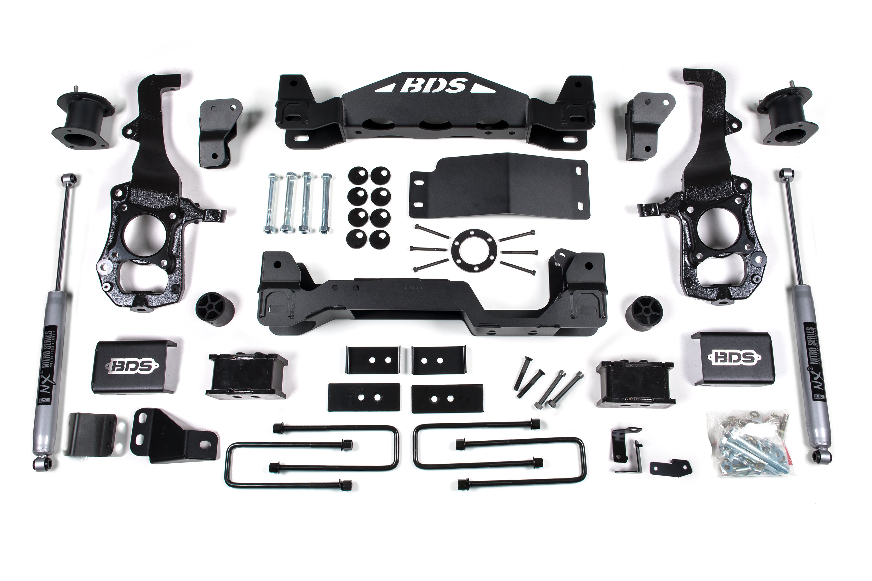 4 Inch Lift Kit | Ford F150 (21-26) 4WD - 3 Inch Block Kit / NX2 Nitro Series
