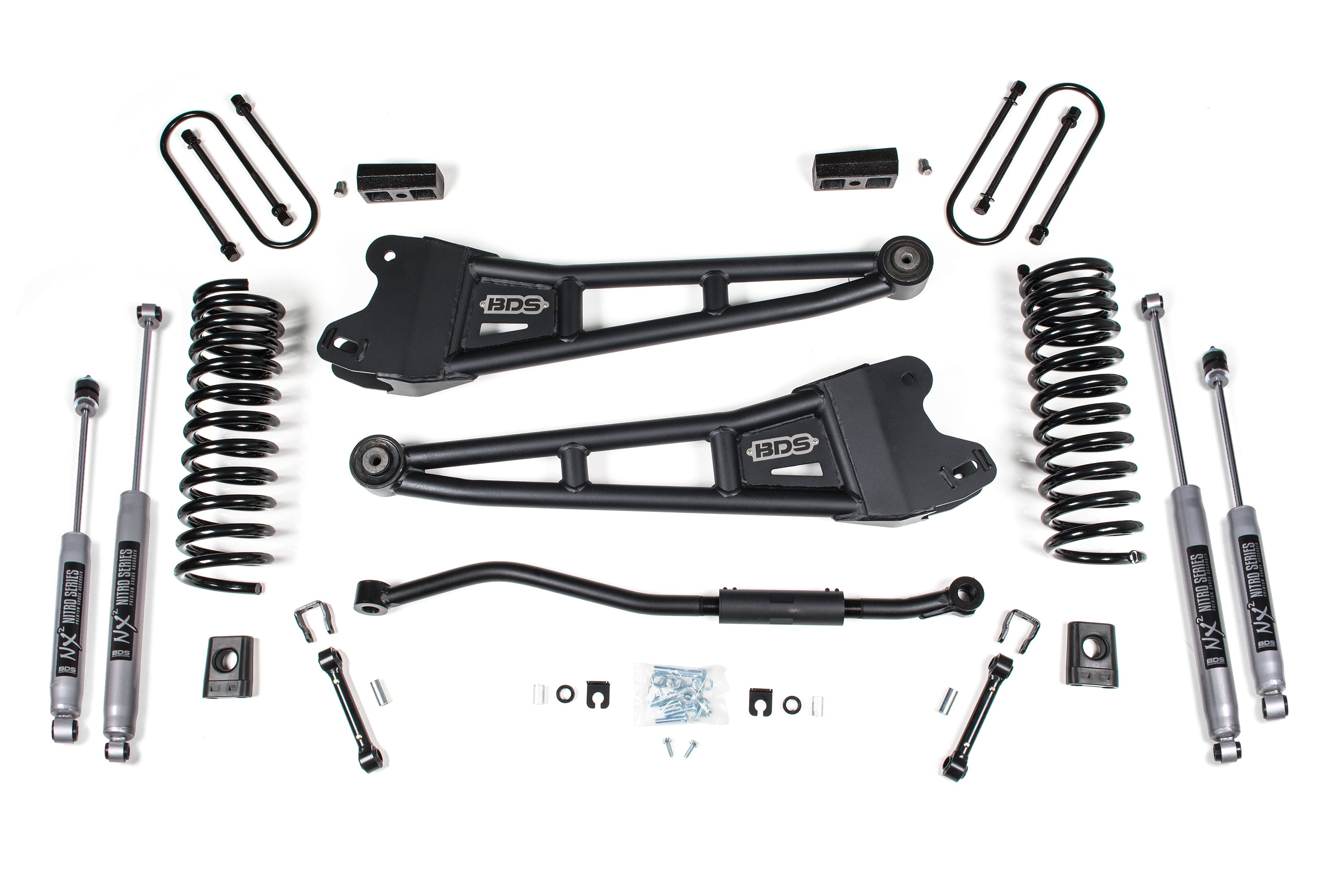 3 Inch Lift Kit w/ Radius Arm | Ram 3500 (13-18)  4WD | Diesel - FOX 2.0 Performance Series