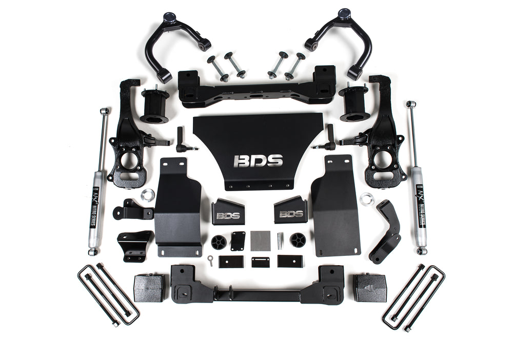 6 Inch Lift Kit | Chevy Silverado or GMC Sierra 1500 (19-26) 4WD | Gas - FOX 2.0 Performance Series / FOX 2.0 Performance Series
