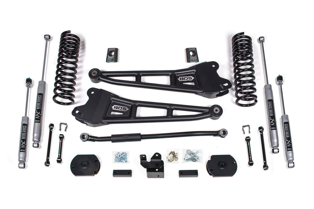 3 Inch Lift Kit w/ Radius Arm | Ram 2500 (19-24) 4WD | Diesel - NX2 Nitro Series