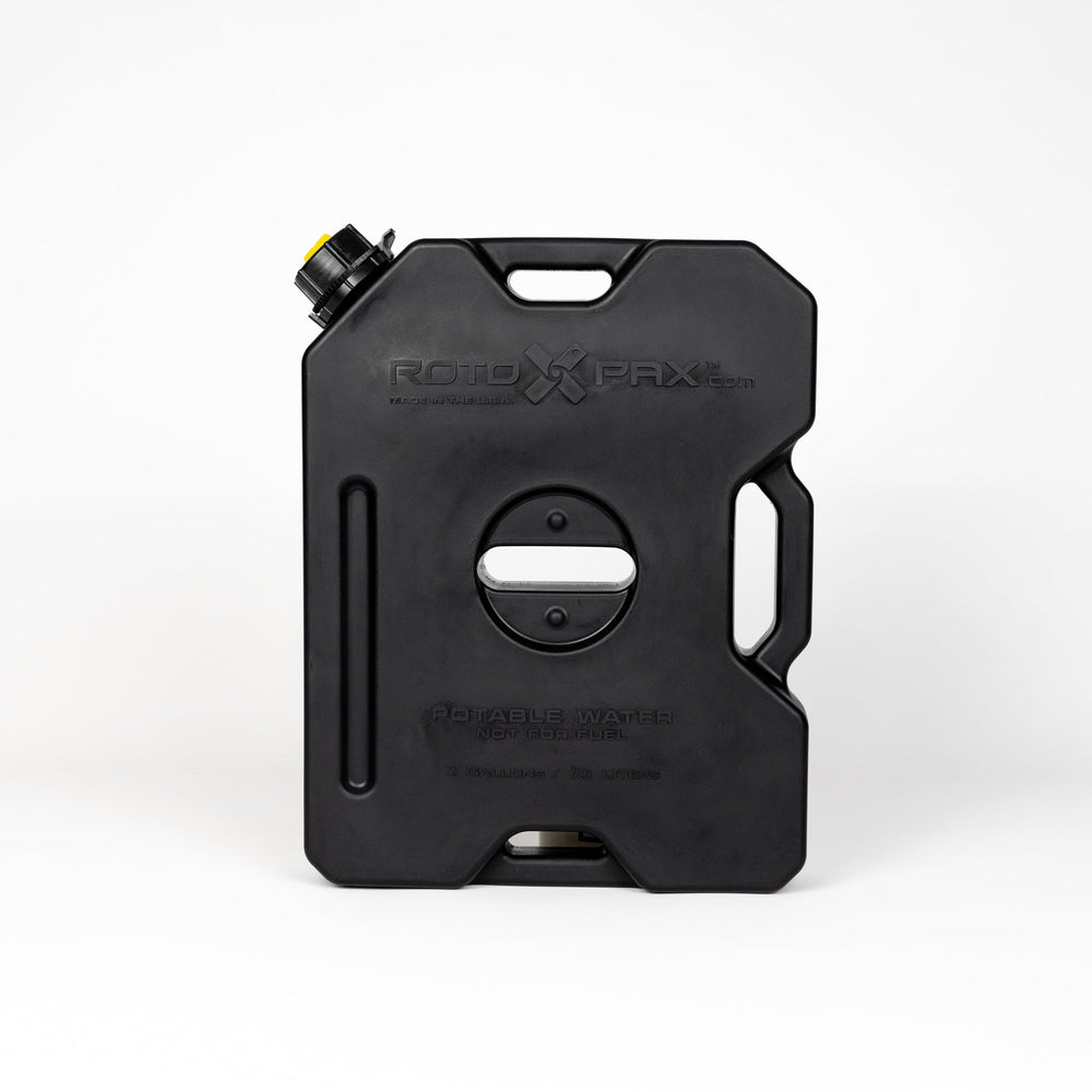 RotopaX 2 Gallon Water Storage Pack GEN 2 — Black