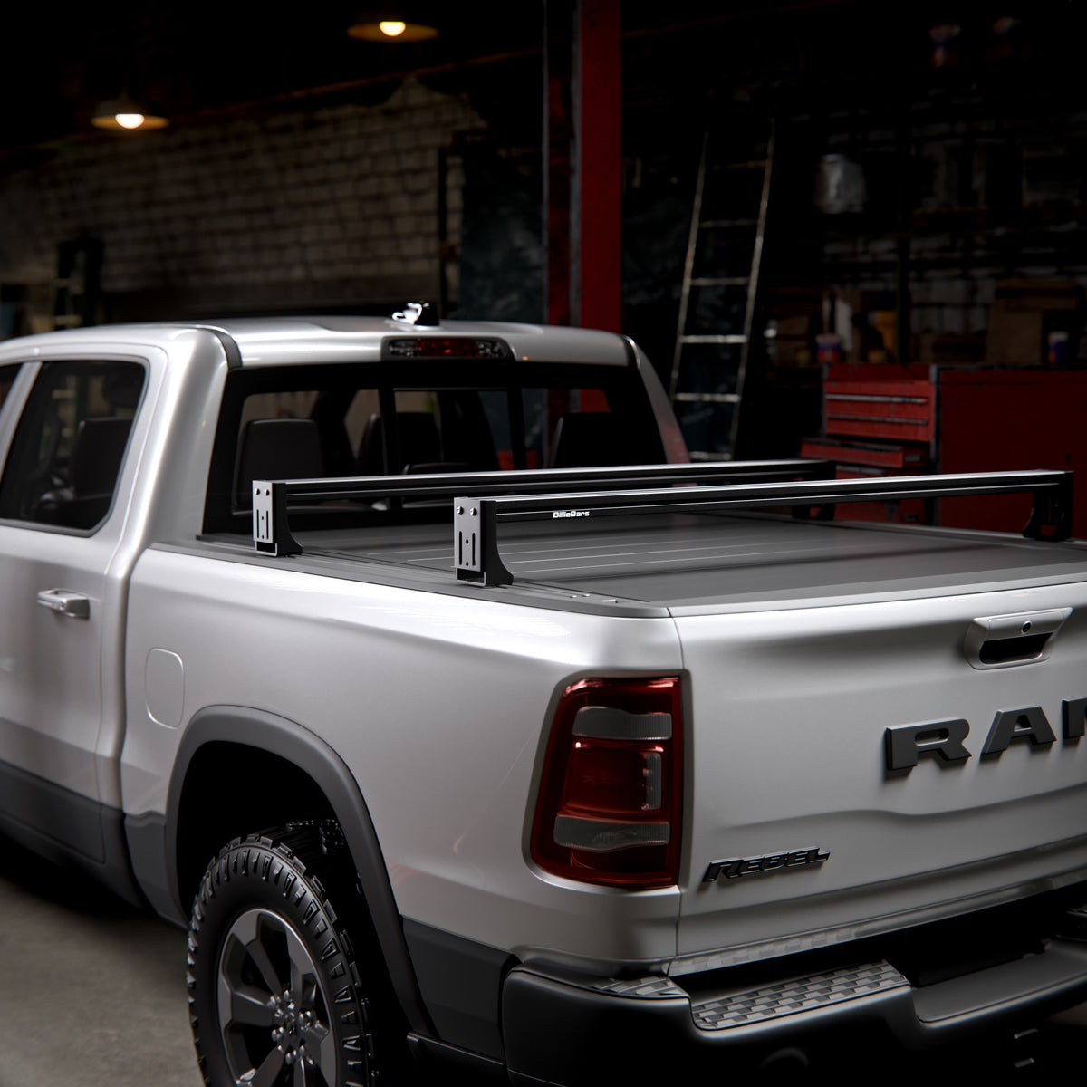 RAM 1500, 2500, 3500 - Bed Rack For Retractable Covers with T-slots – image 4