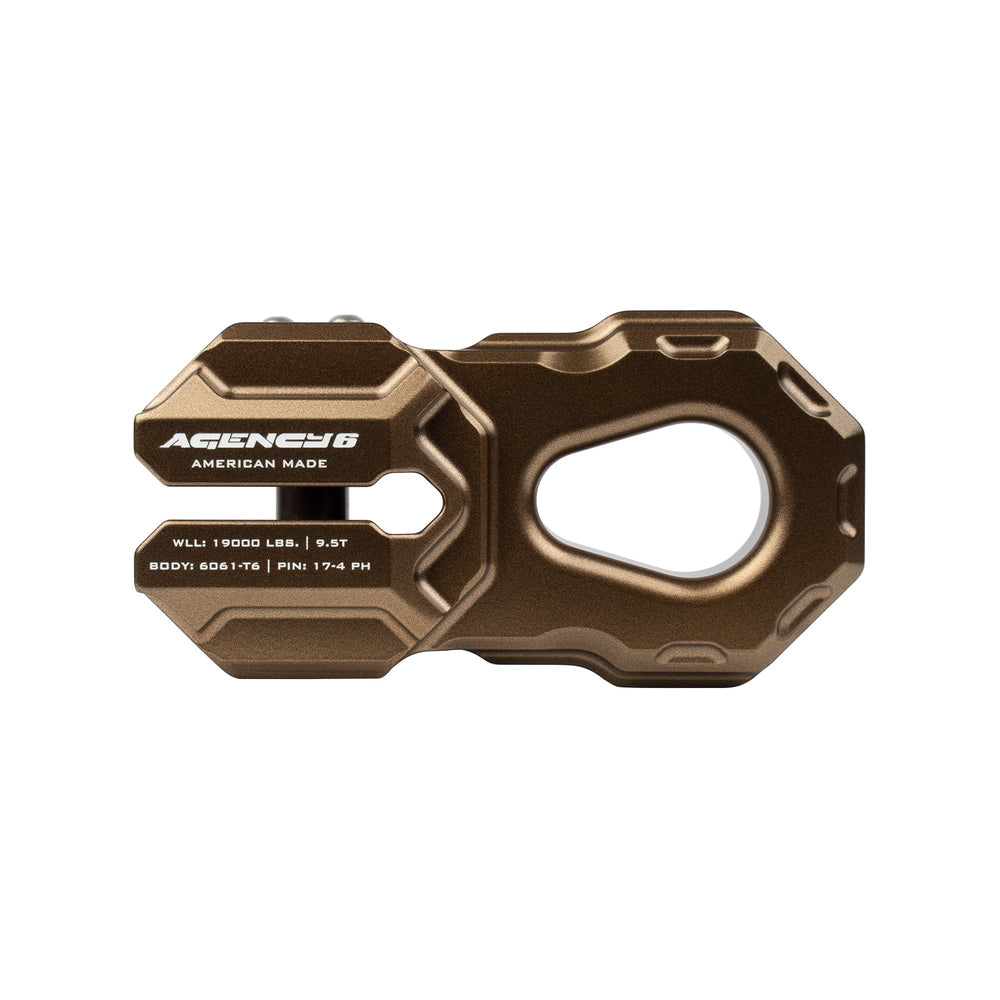 Billet Winch Shackle - Bronze – image 3