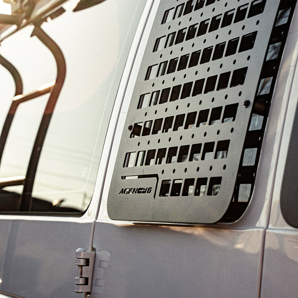 Ford E350 Passenger Side Window GRIDS (Left Barn Door) – image 6