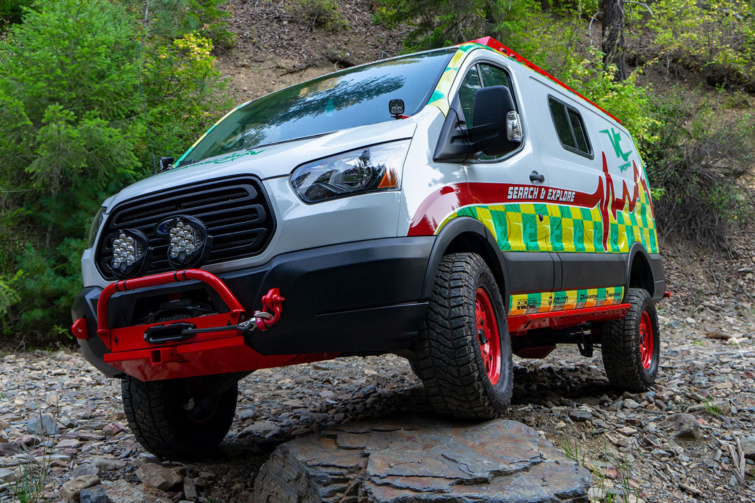Van Compass Front 2” Lift Spindle | 2015+ Ford Transit RWD SRW