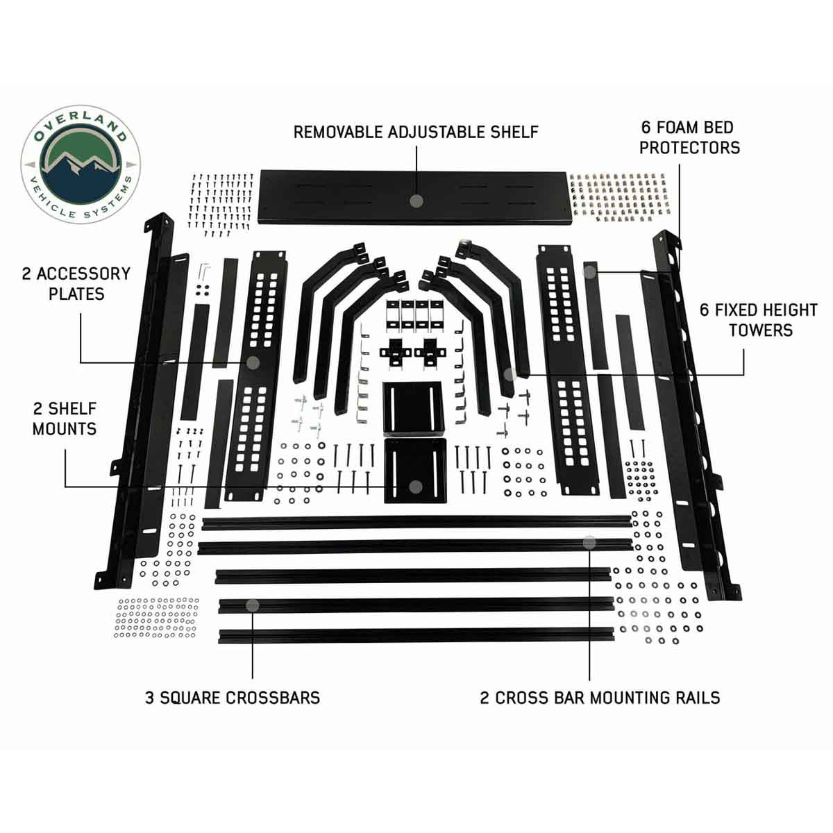 Discovery Rack - Full Size Truck Short Bed Application