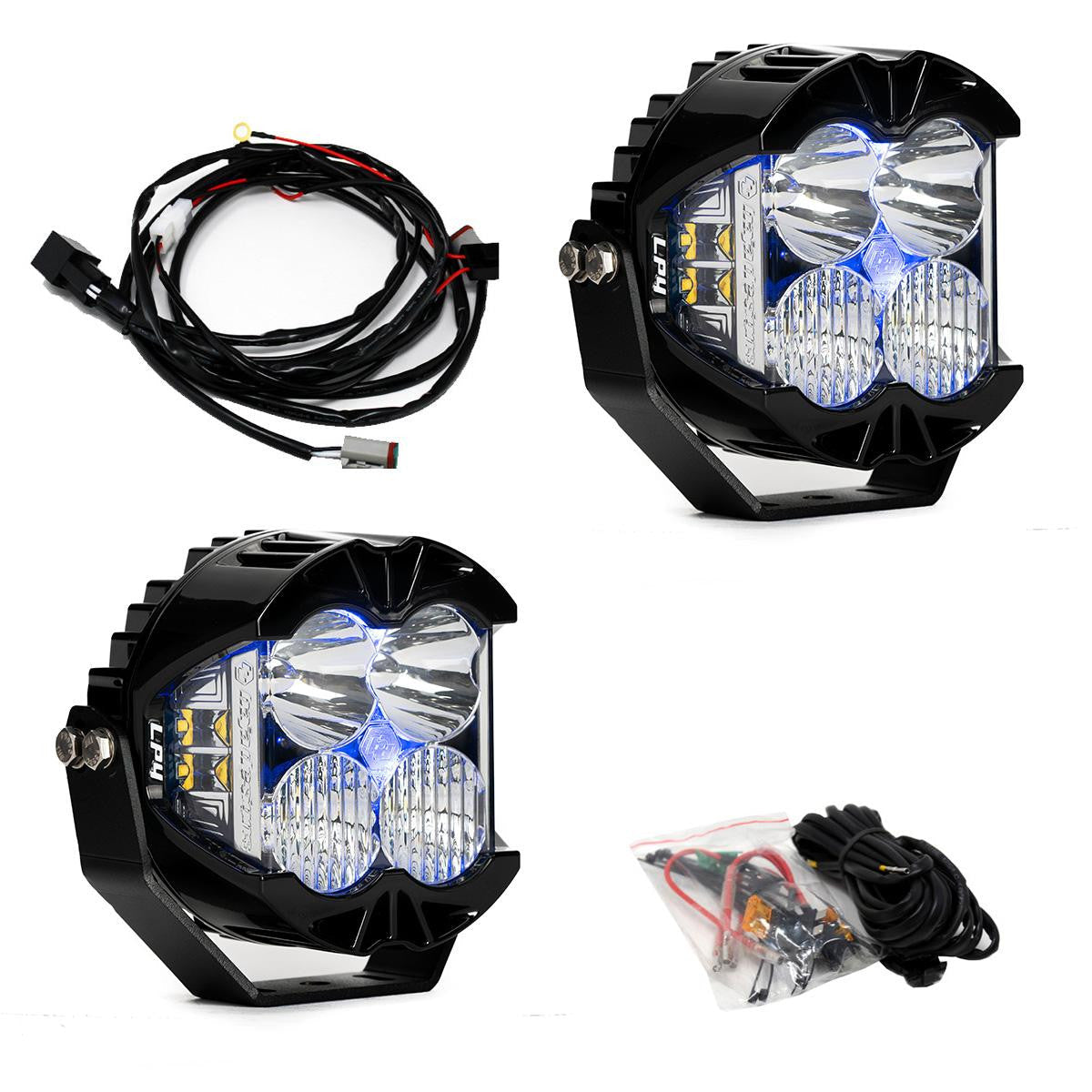 LP4 Pro LED Auxiliary Light Pod Pair - Universal – image 5