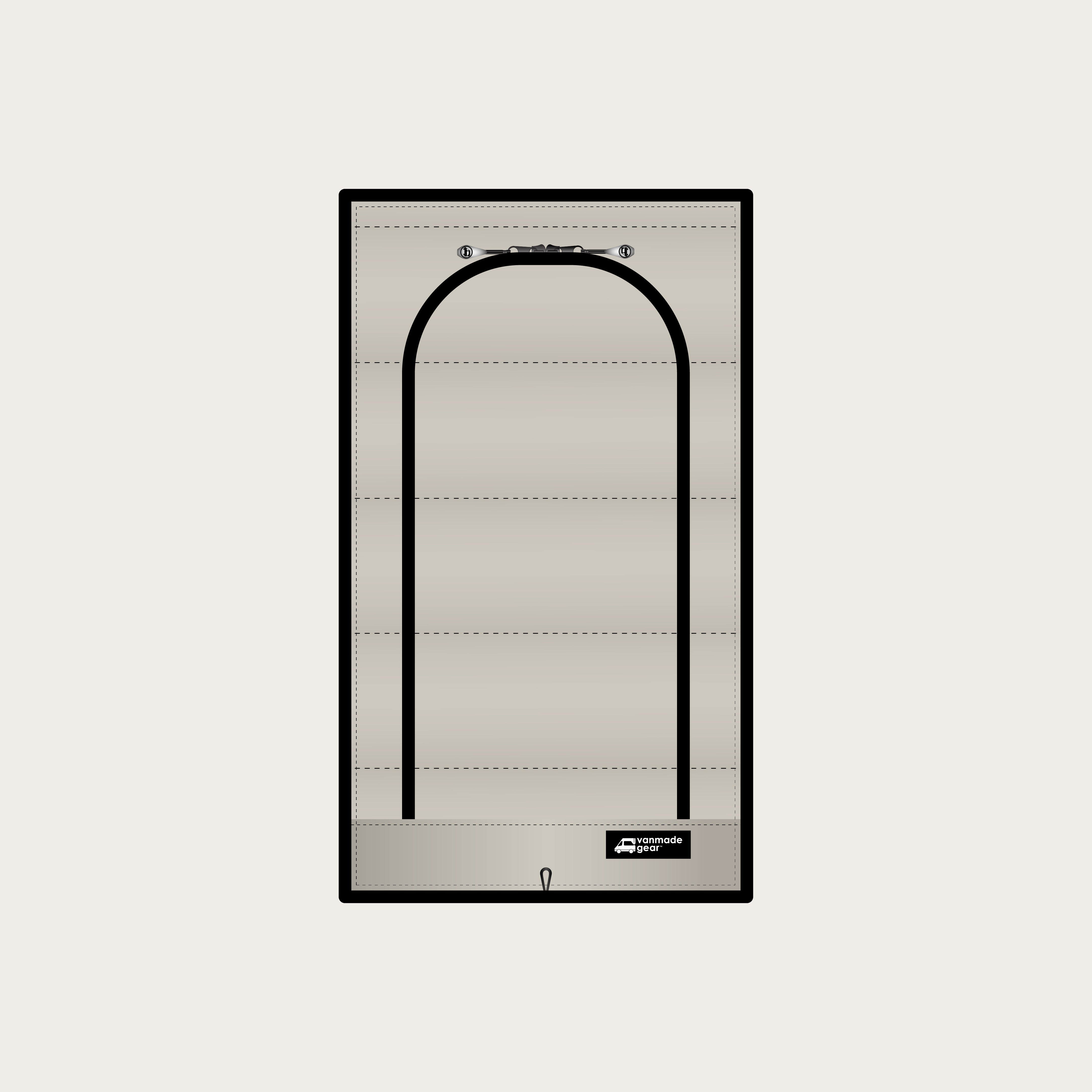 Sprinter Ekko - Bathroom Zipper Shade – image 2