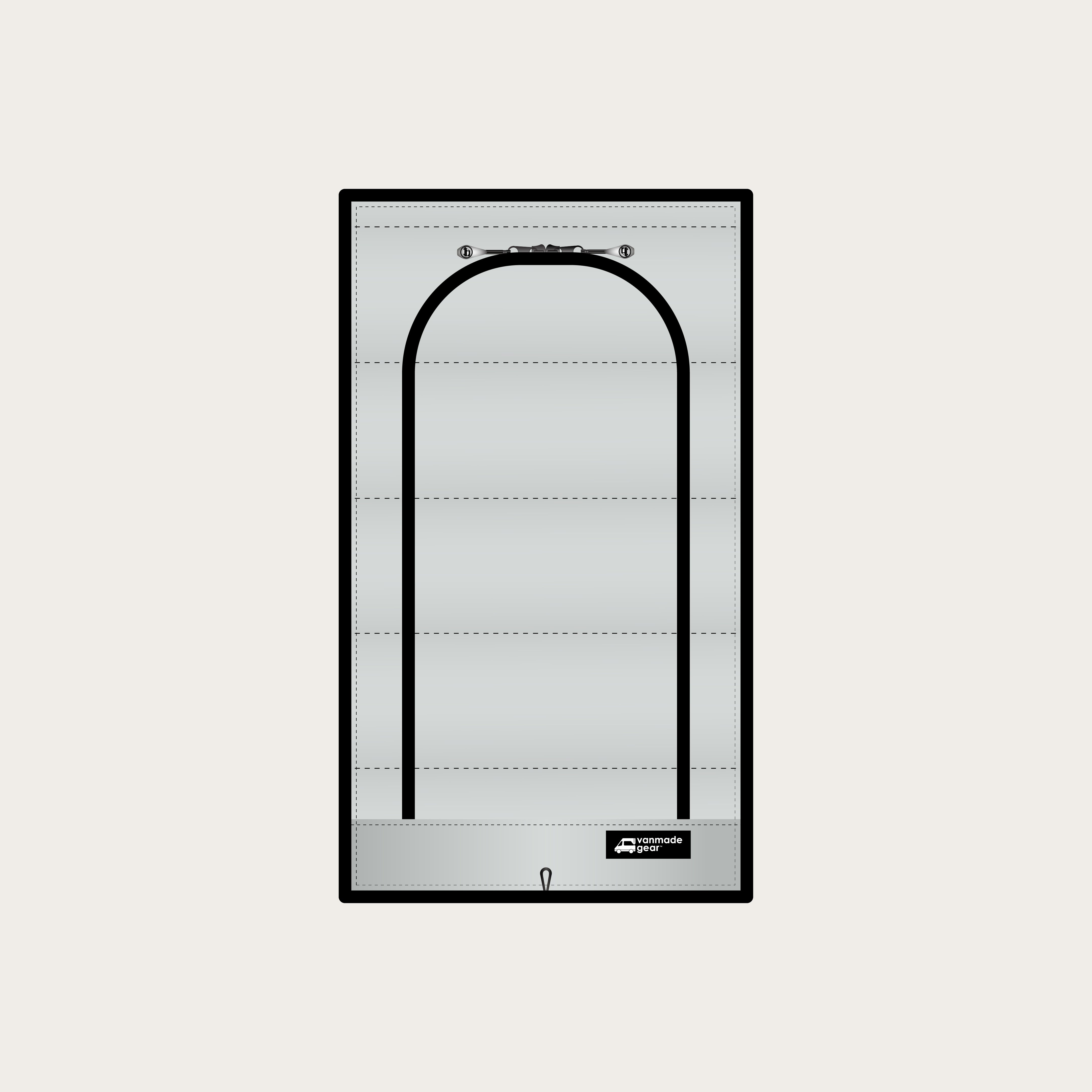 Transit Ekko - Bathroom Zipper Shade – image 3