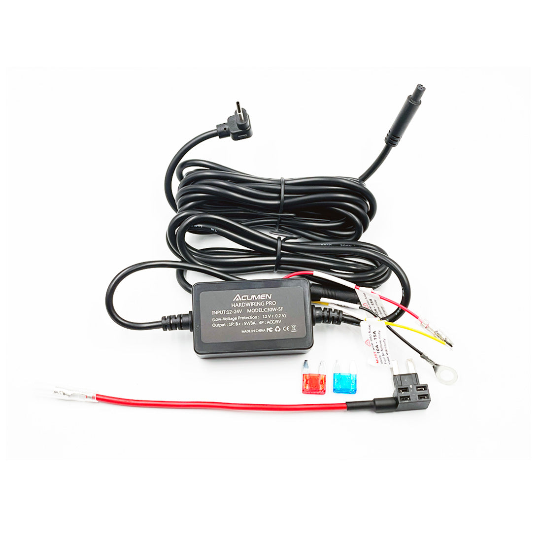 Hardwire Kit with Type-C Plug