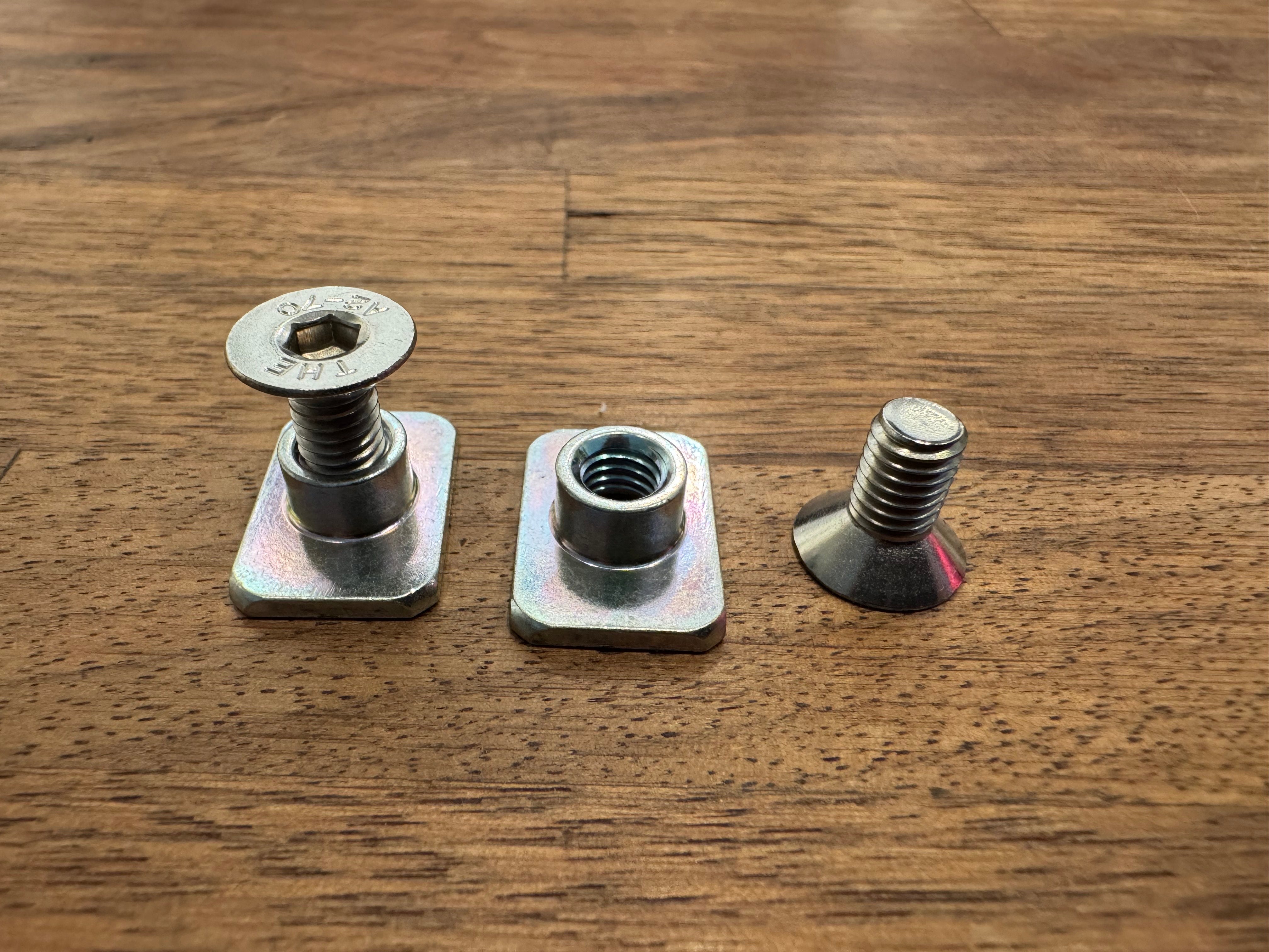 VANNON L-Track Mounting Hardware Kit