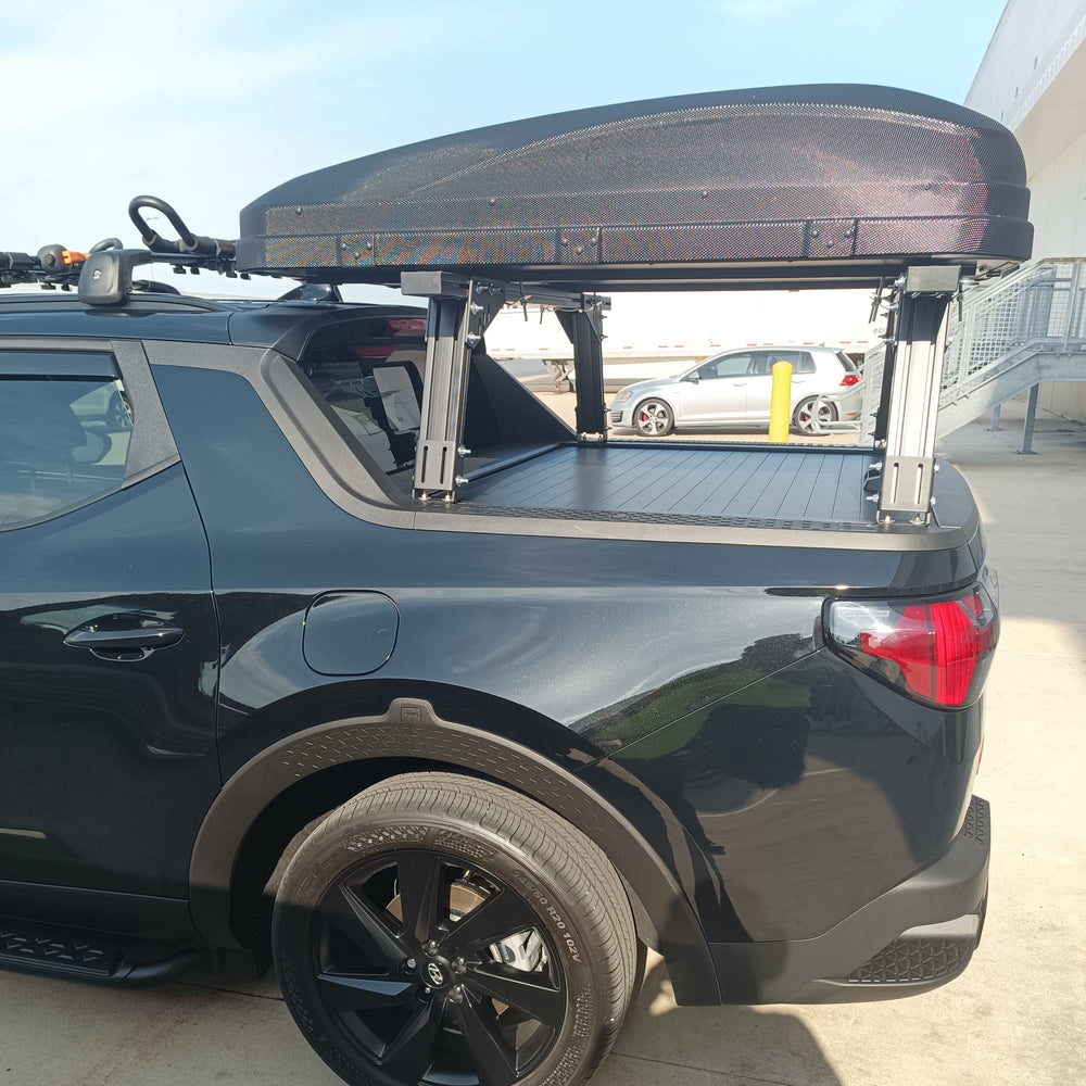 Santa Cruz- Bed Rack For Factory Retractable Cover with T-slots