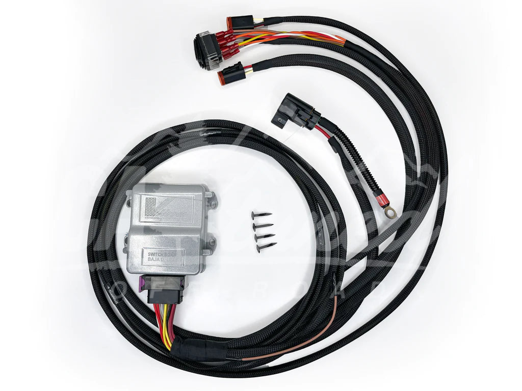 CAtuned Off-Road Light Harness for Baja Designs Lights for 2019+ Mercedes-Benz Sprinter