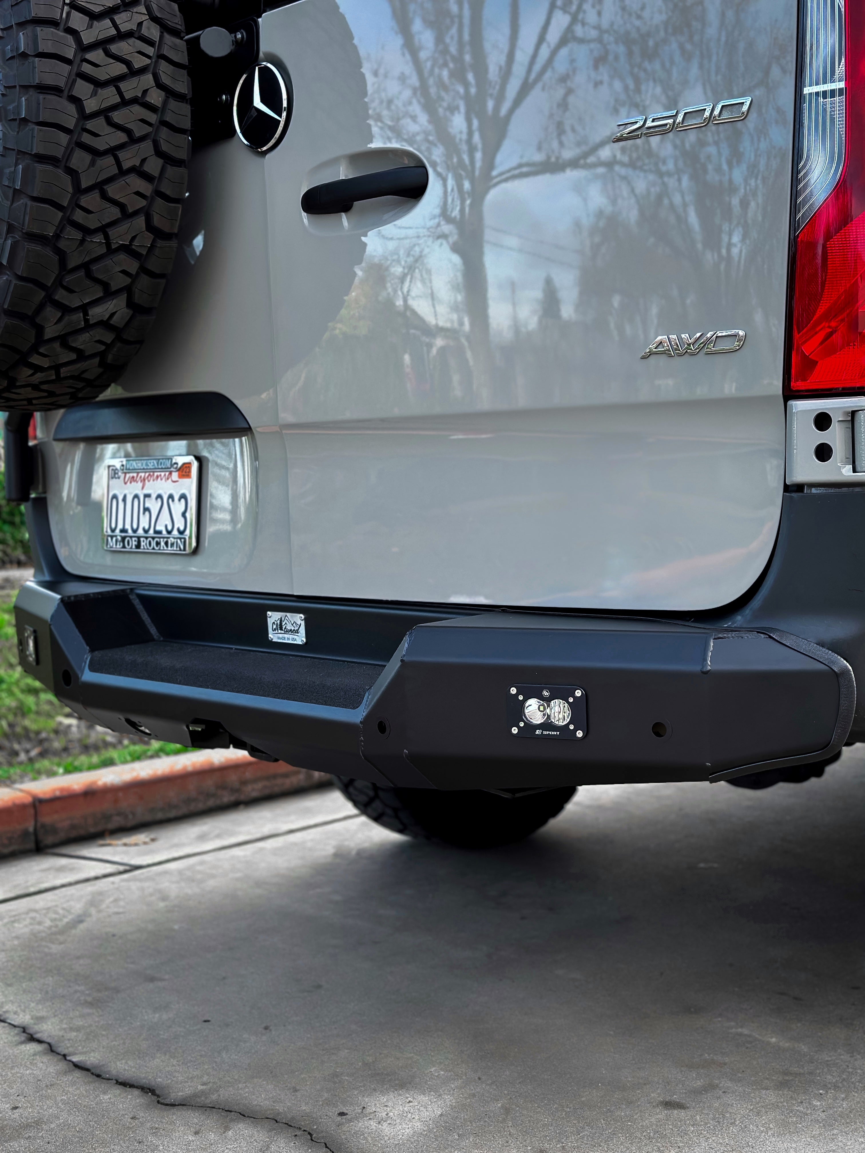 CAtuned Off-Road Rear Bumper | Mercedes Sprinter (2019–2024+)