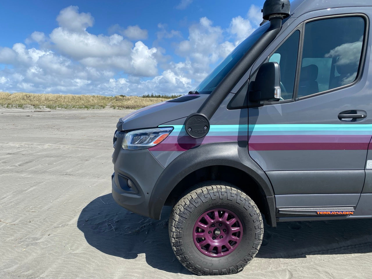 Desert Defender Fender Flares – Maximum Tire Clearance for Mercedes Sprinter 907 (2019–2024)