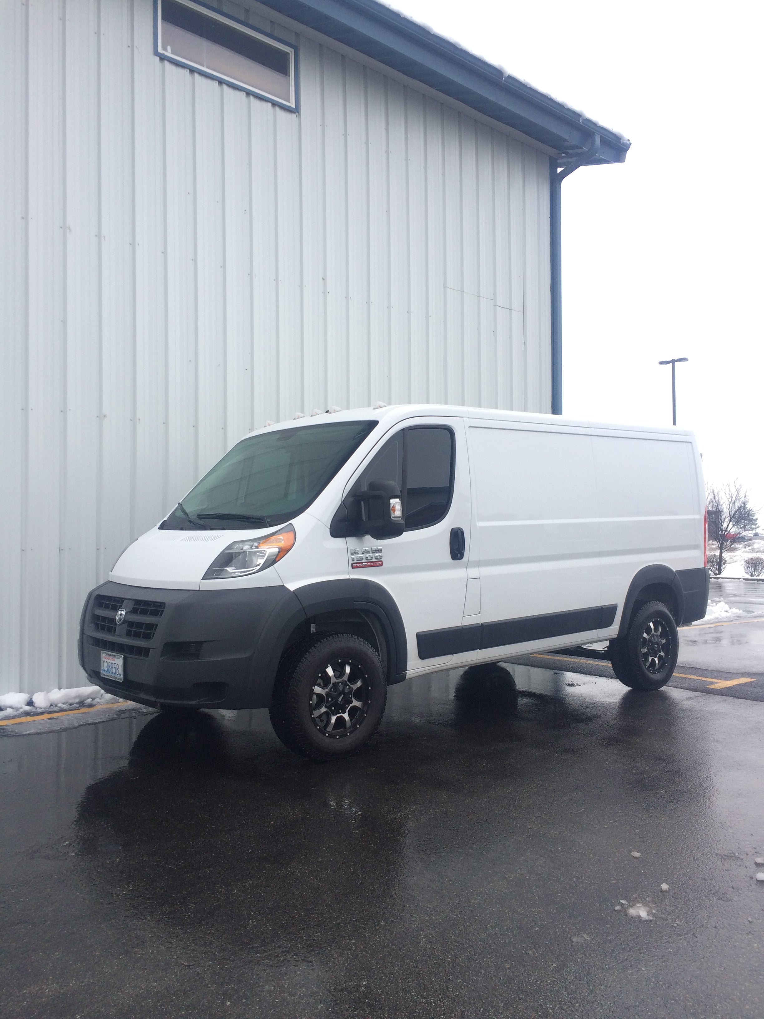 Van Compass Front 1.5" Lift Kit – 2014–Present Ram ProMaster | Strut Spacer Suspension Lift