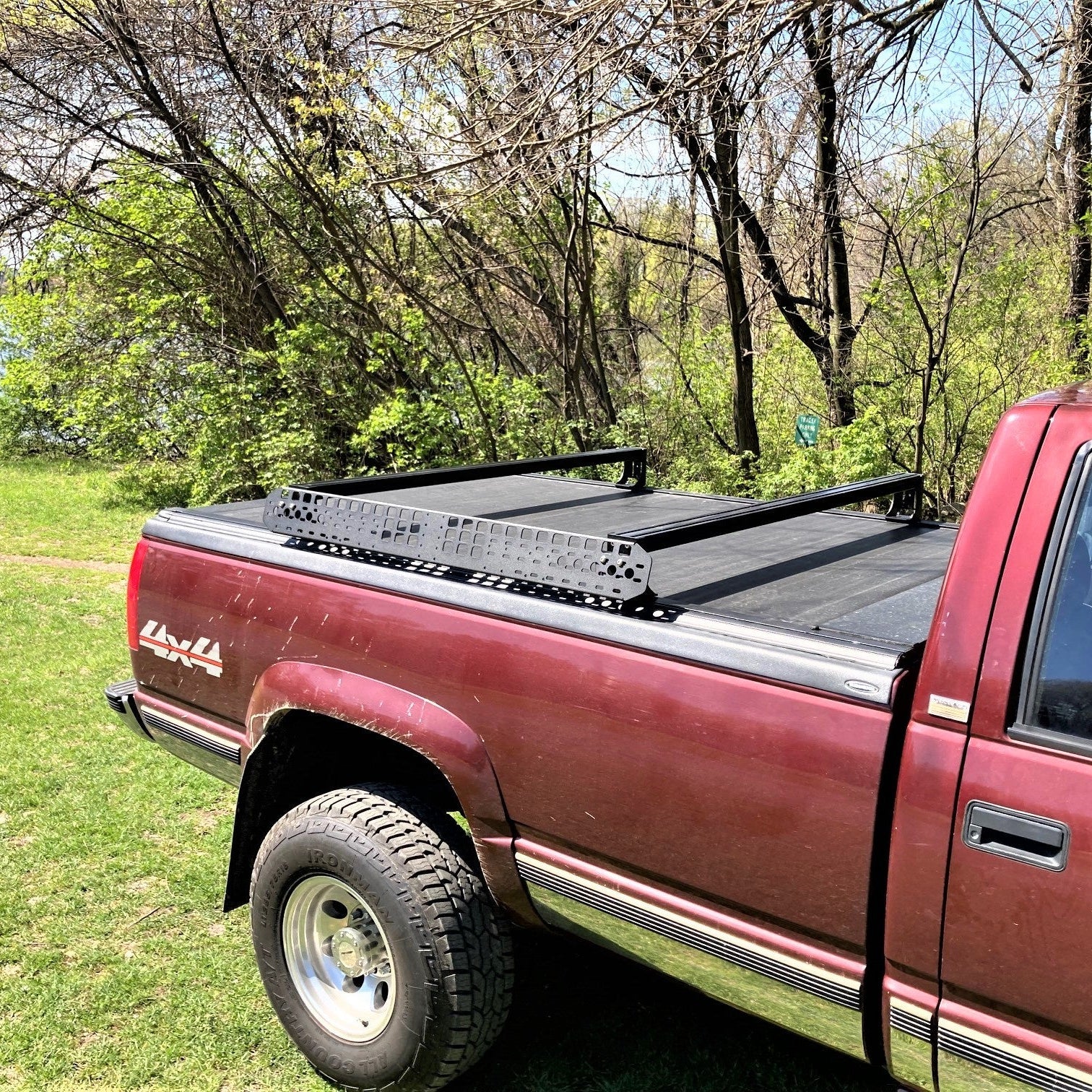 Silverado/Sierra 1500, 2500, 3500 - Bed Rack For Retractable Covers with T-slots