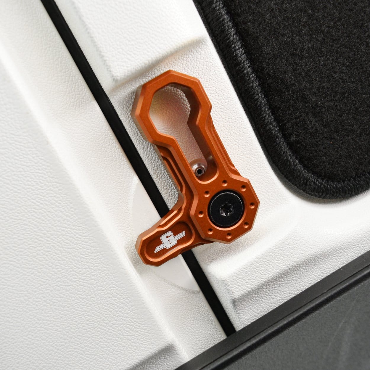 L-SHAPED ROOF LOCKS - JK JEEP (Set of 4) - ORANGE – image 6