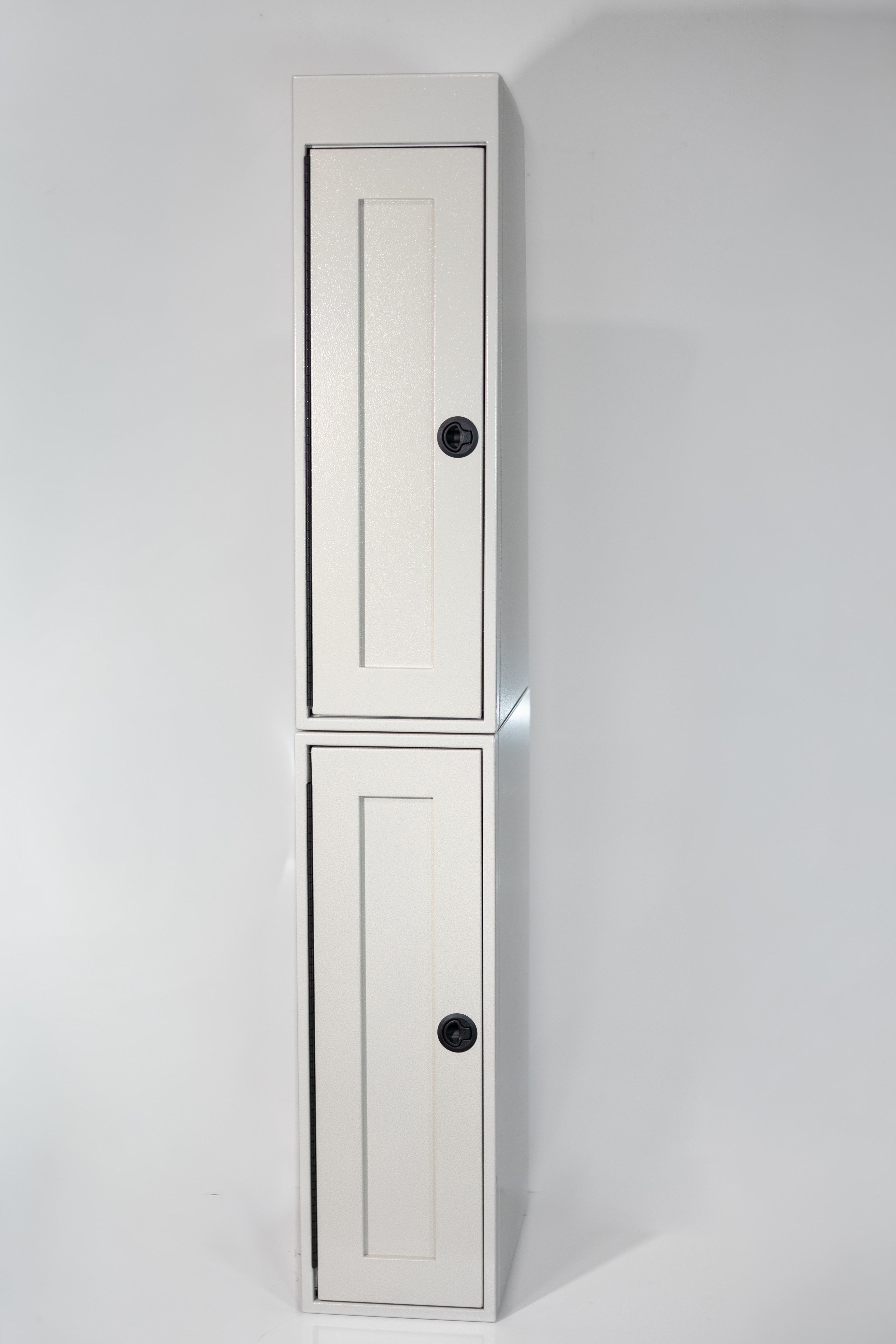 Van Wife Components 12" Single Door Base Cabinet – Full Depth Powder Coated Aluminum