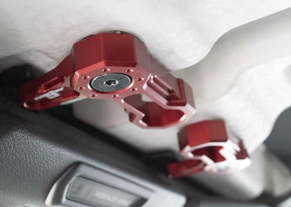 L-SHAPED ROOF LOCKS - JL/JT JEEP (Set of 6) RED – image 8