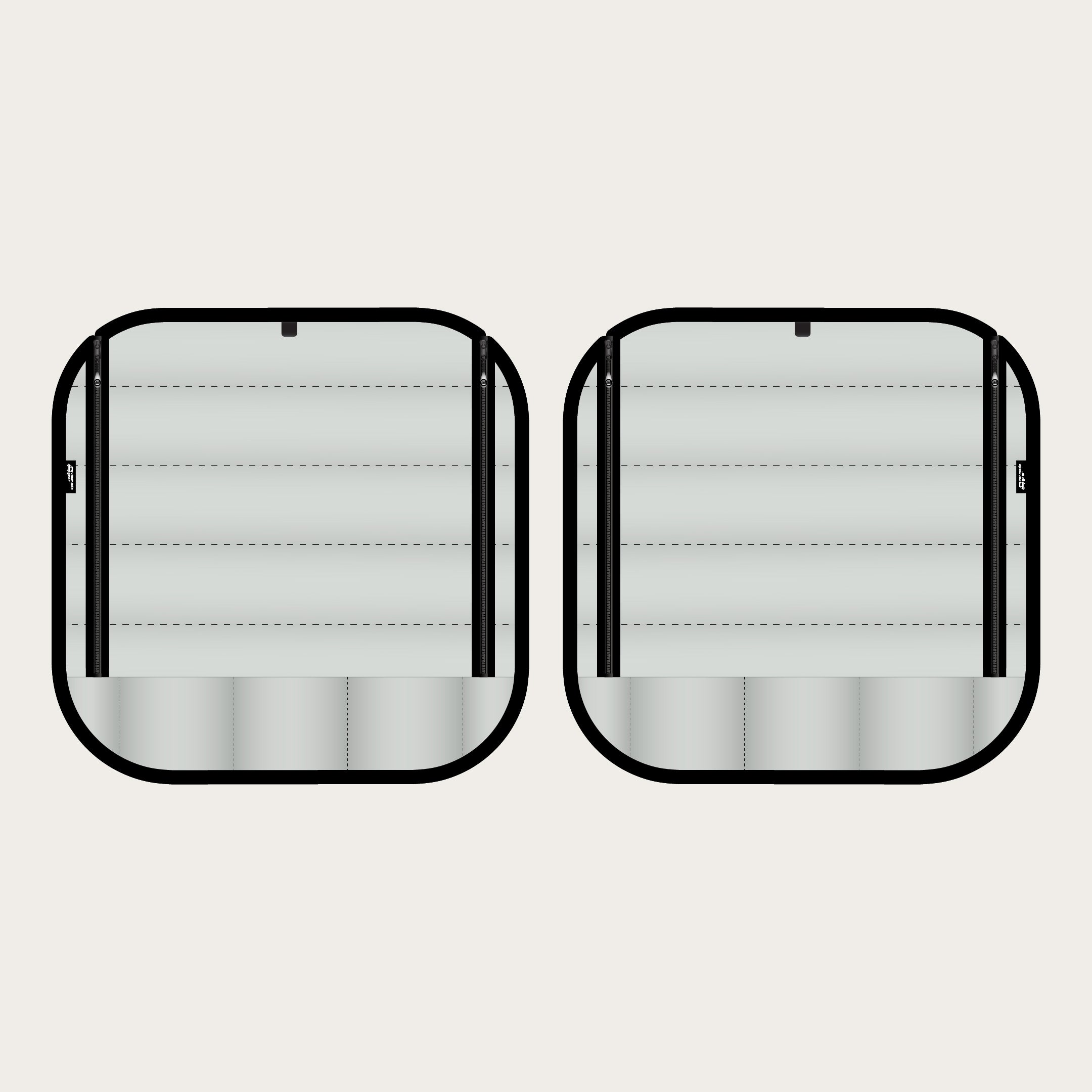 Promaster - Rear Doors (set) Zipper Series