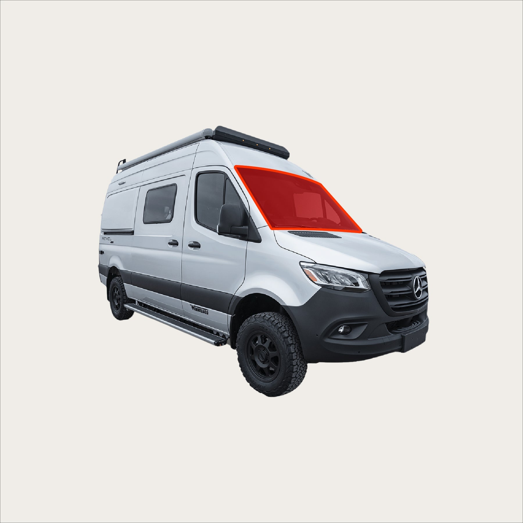 Tiffin Open Trail - Windshield Shade