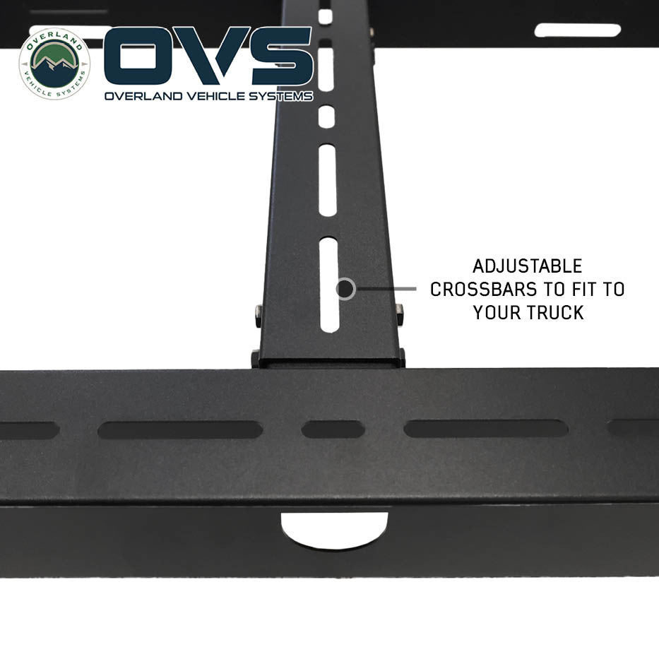 Ruff Rax Modular Bed Rack for 2020–2026 Chevy Silverado & GMC Sierra 2500–3500 (6.8 ft Bed)