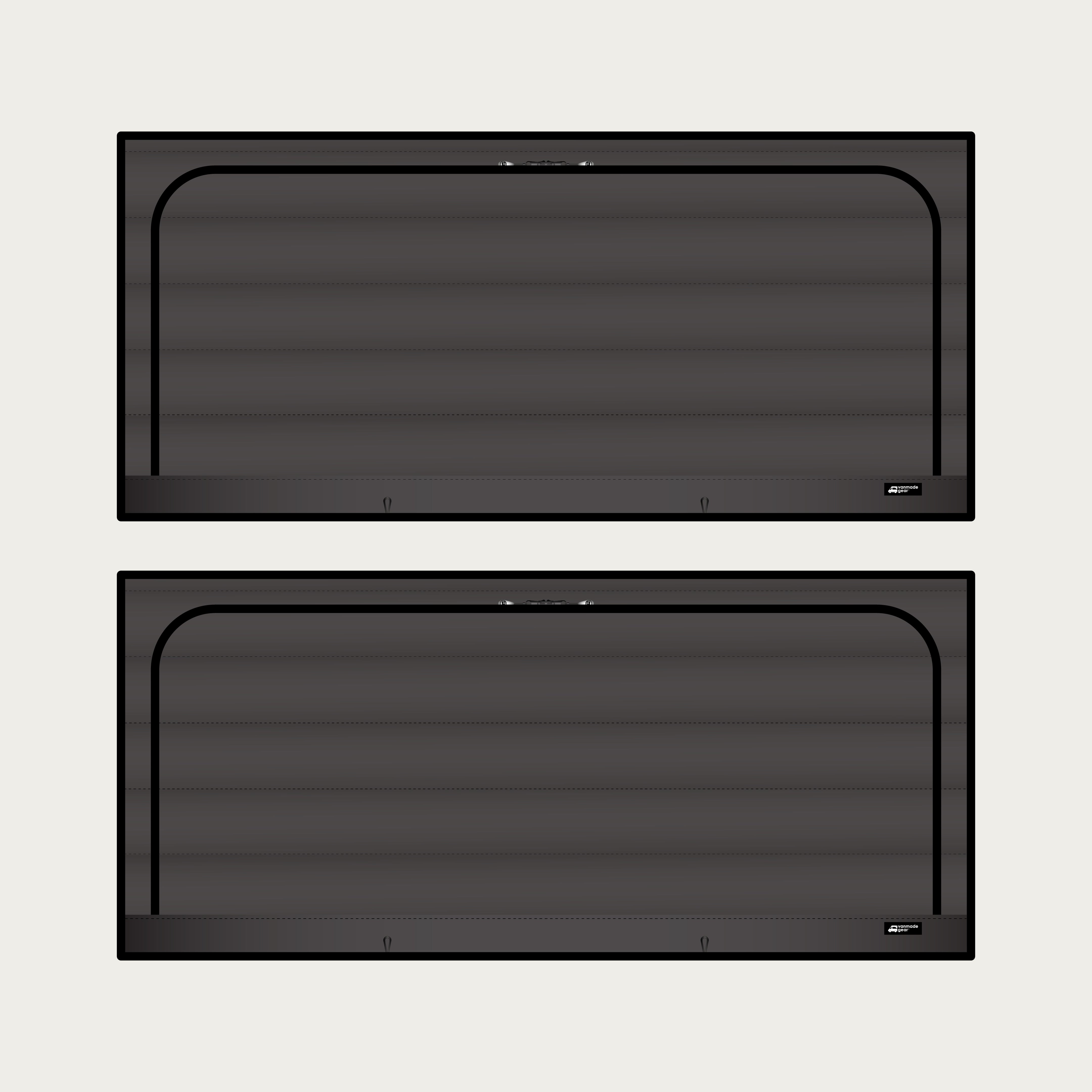 Sprinter Ekko - Bed Zipper Shade (Set)