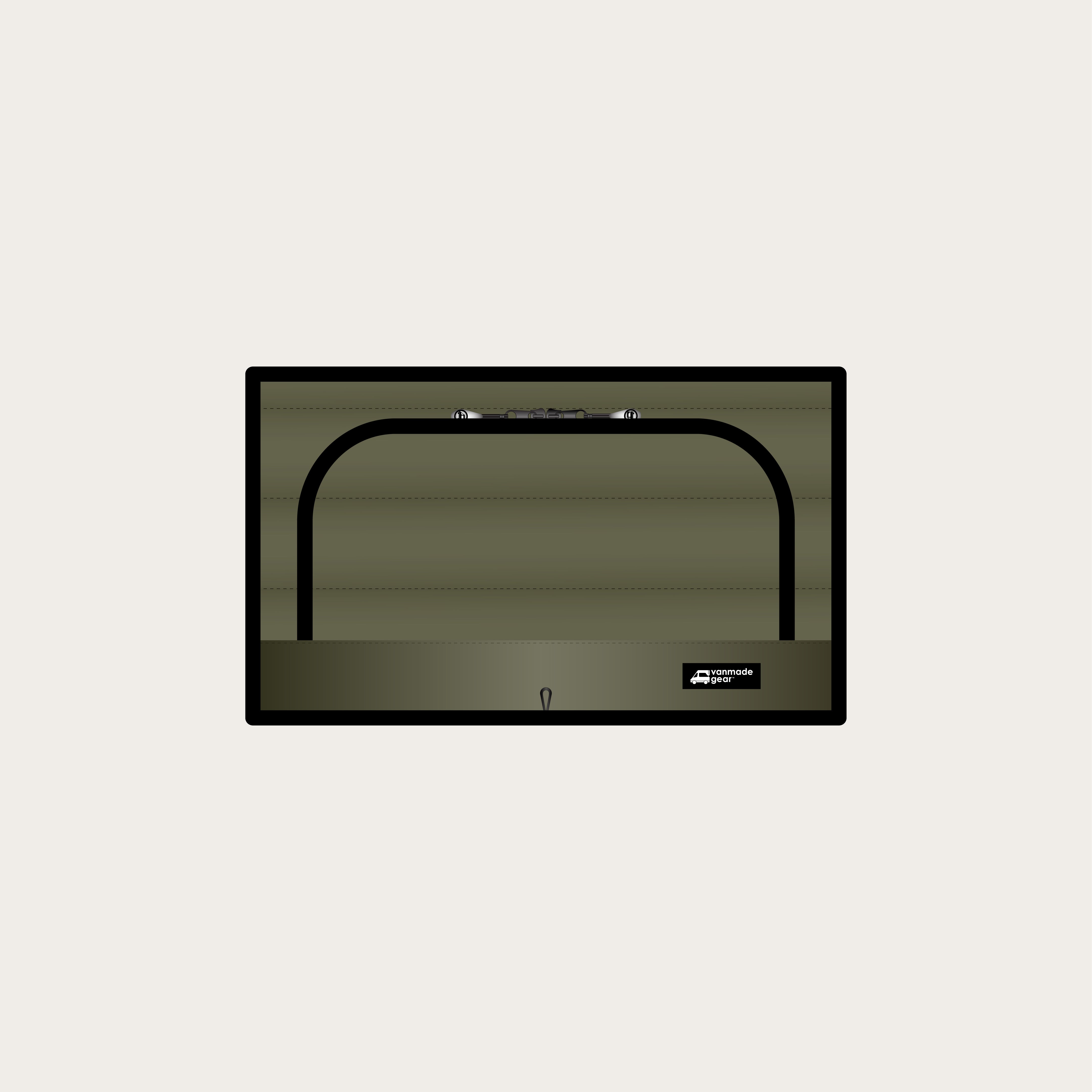 Tiffin GH1  - Adventure Bar Window Zipper Shades