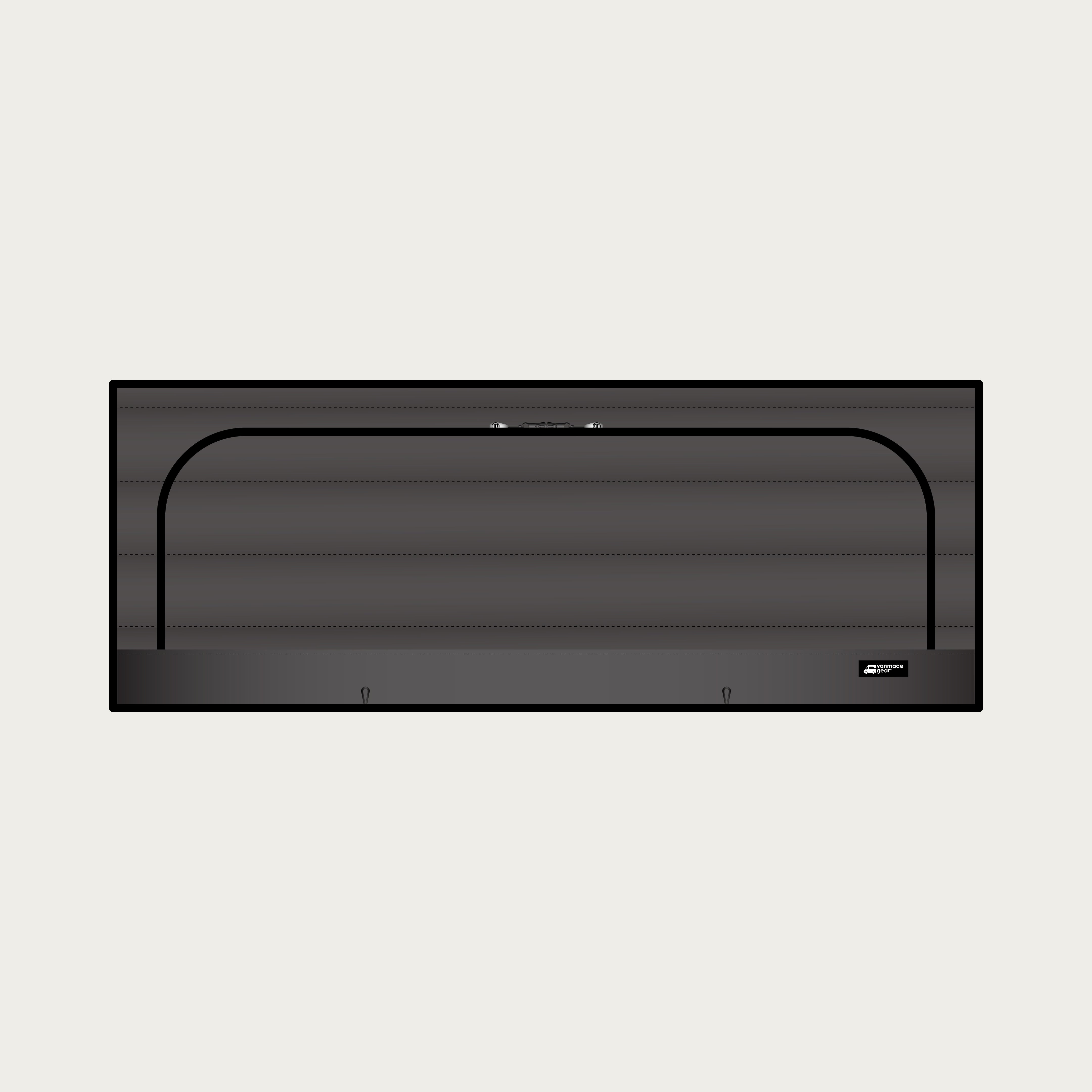 Tiffin Open Trail - Rear Wall Zipper Shade