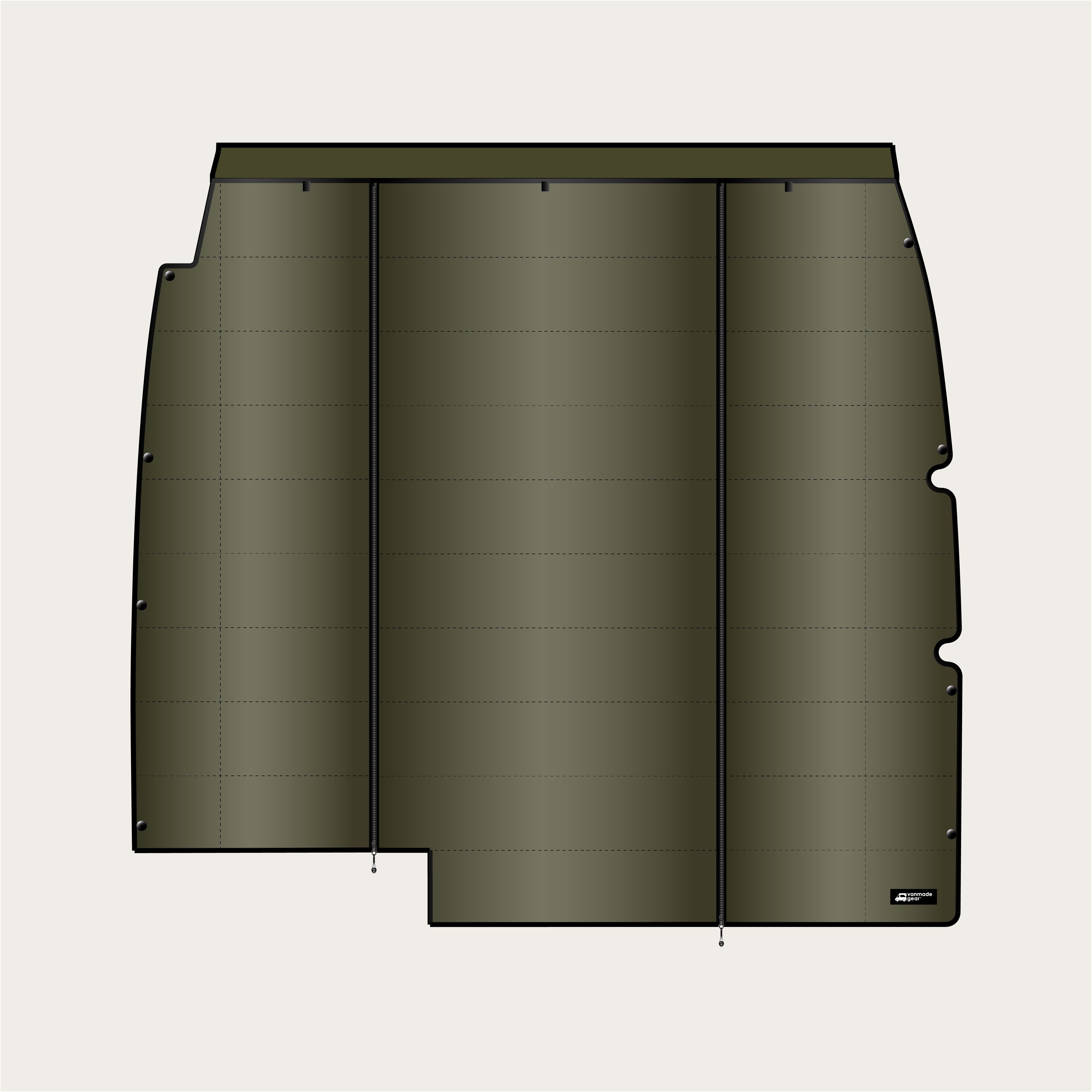 Revel 2021+ Cab Partition