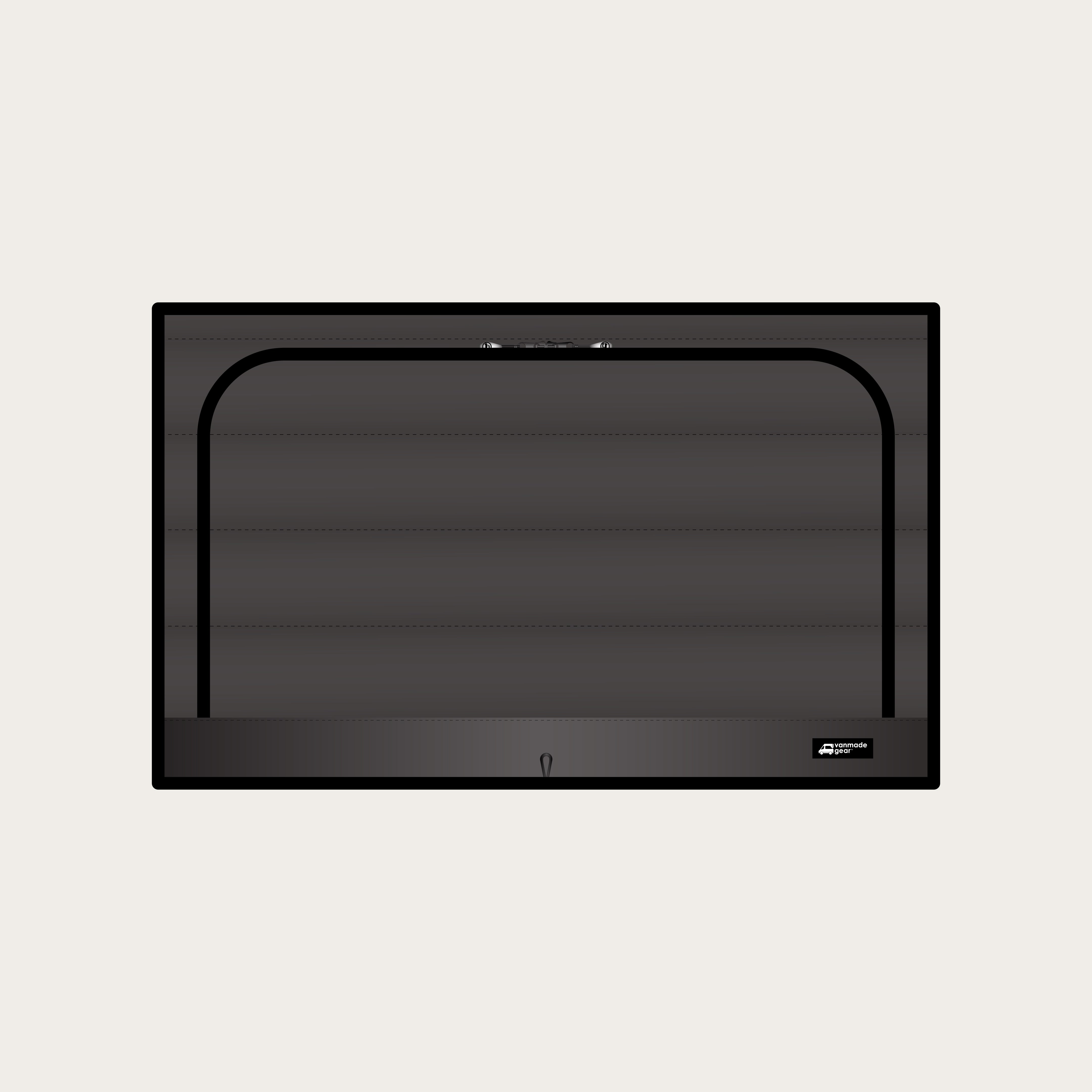 Revel - Slider Door Zipper Shade