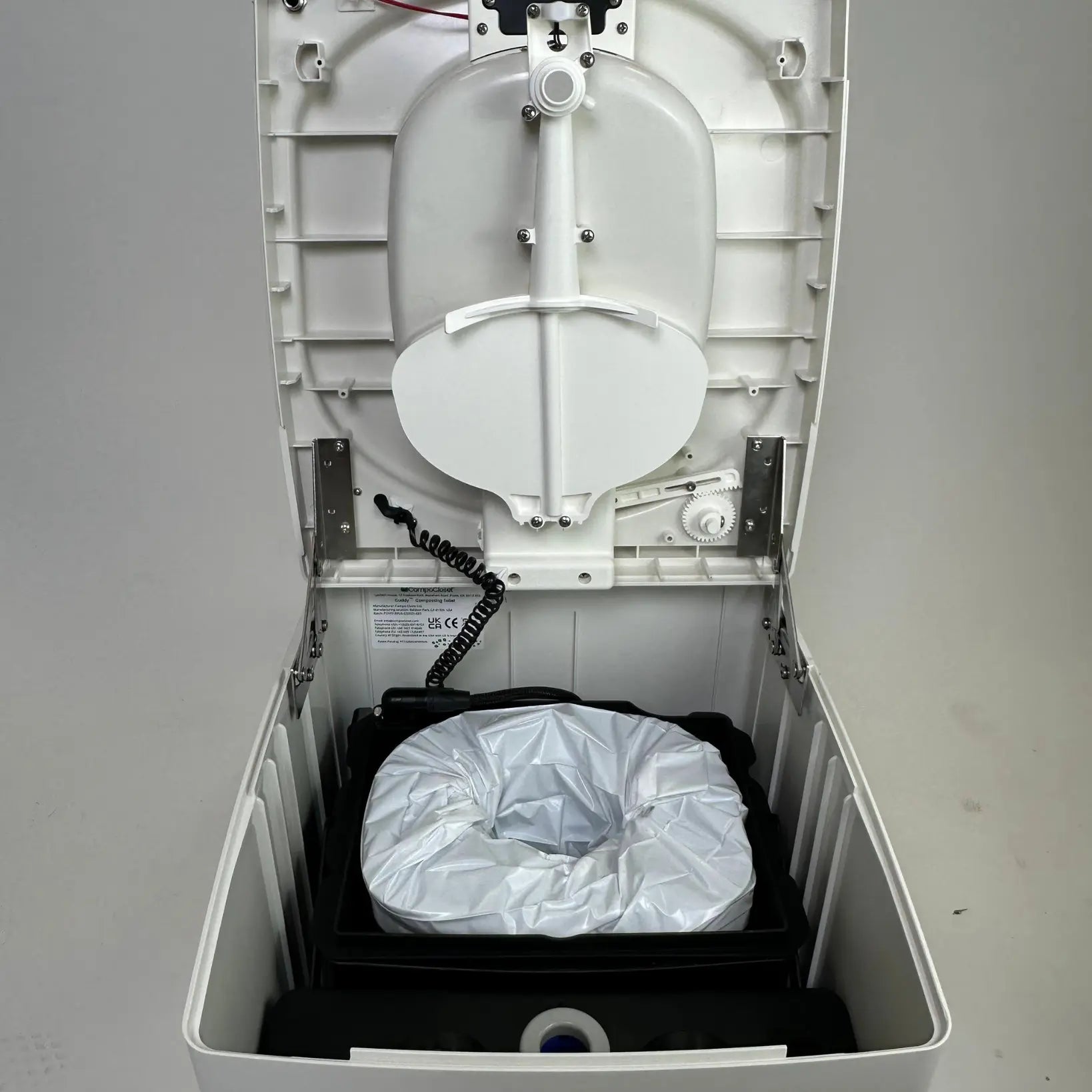 S1 Dry Flush Sealing Toilet – 12V (No Battery)