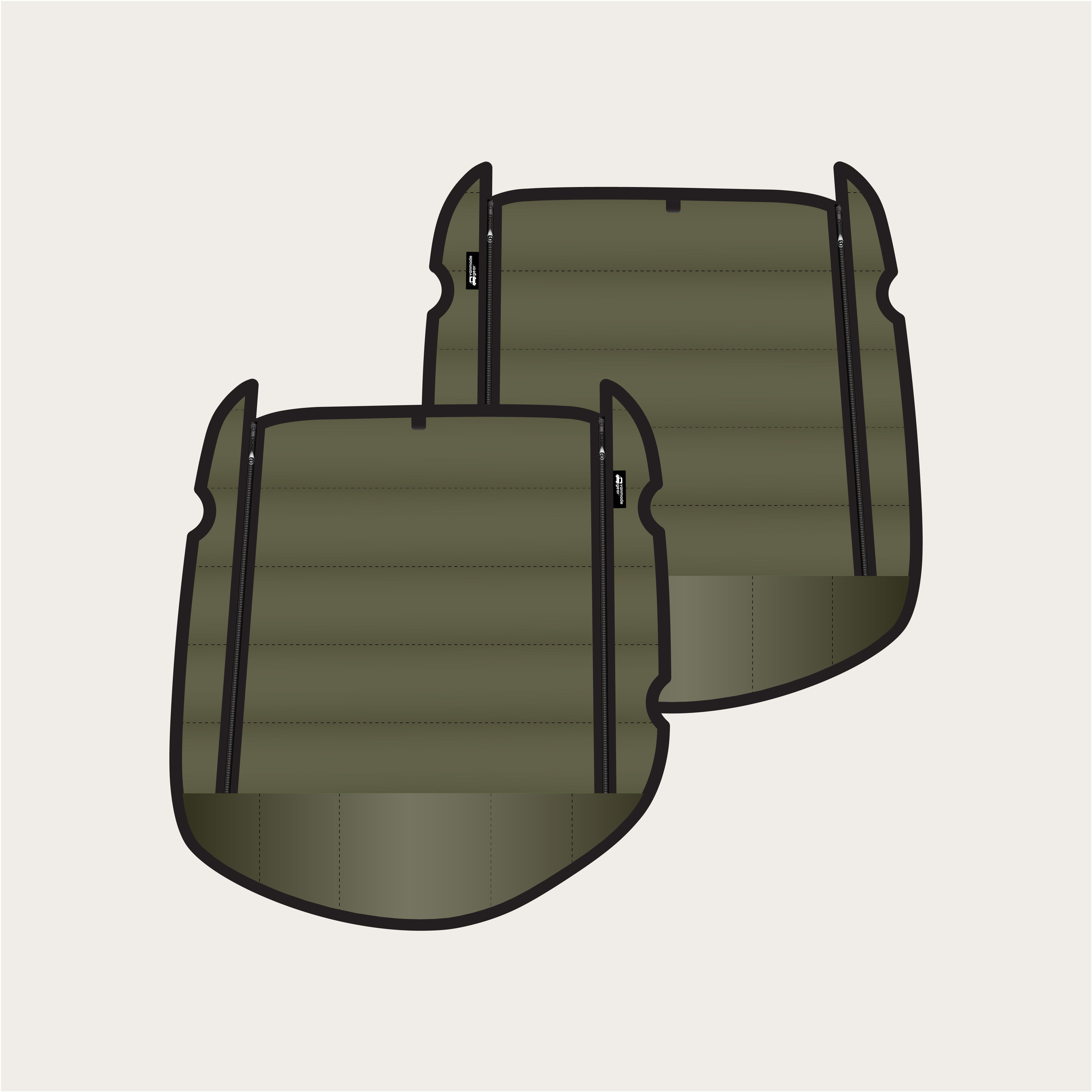 Sprinter 2019+ - Rear Doors (set) Zipper Series – image 9