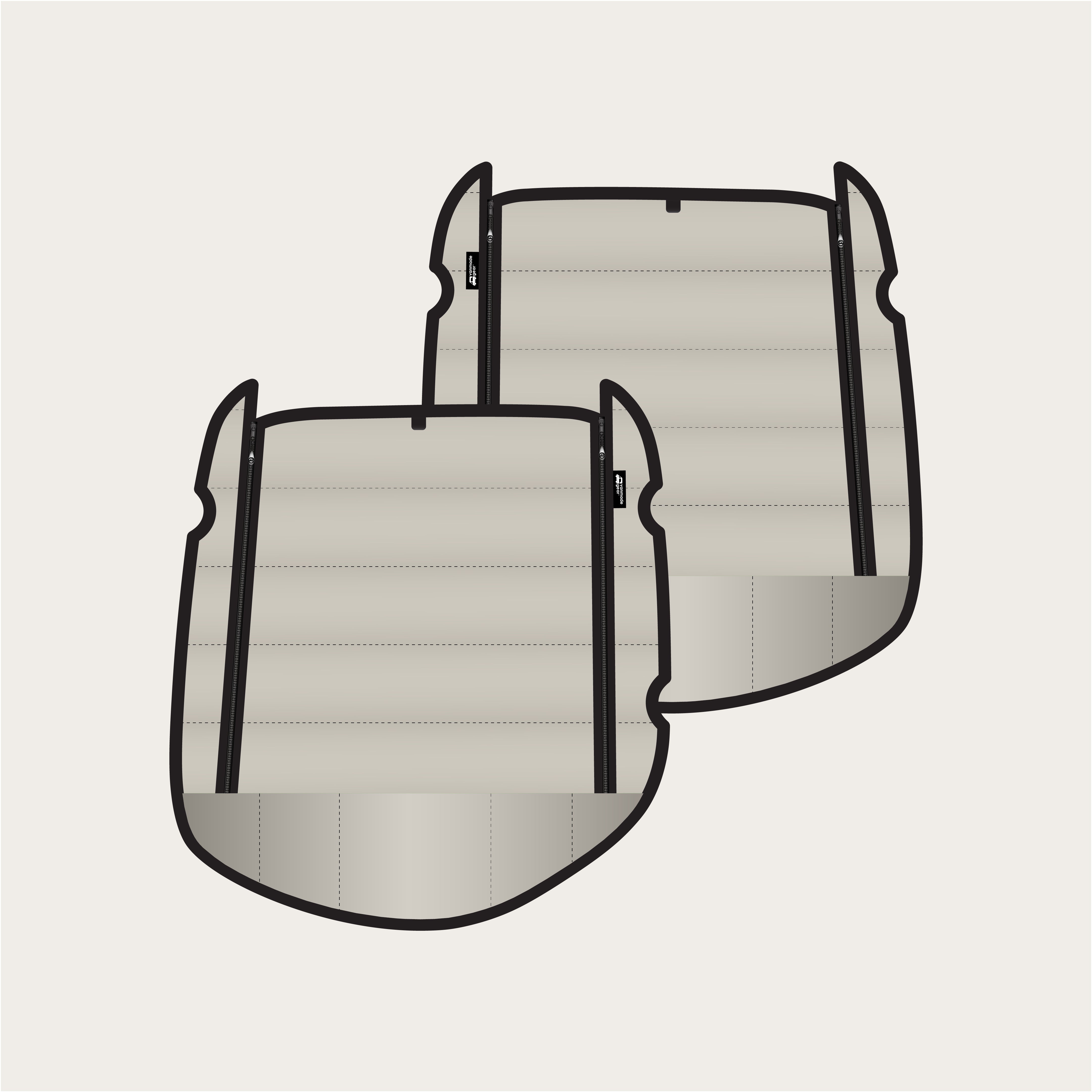 Sprinter 2019+ - Rear Doors (set) Zipper Series – image 7