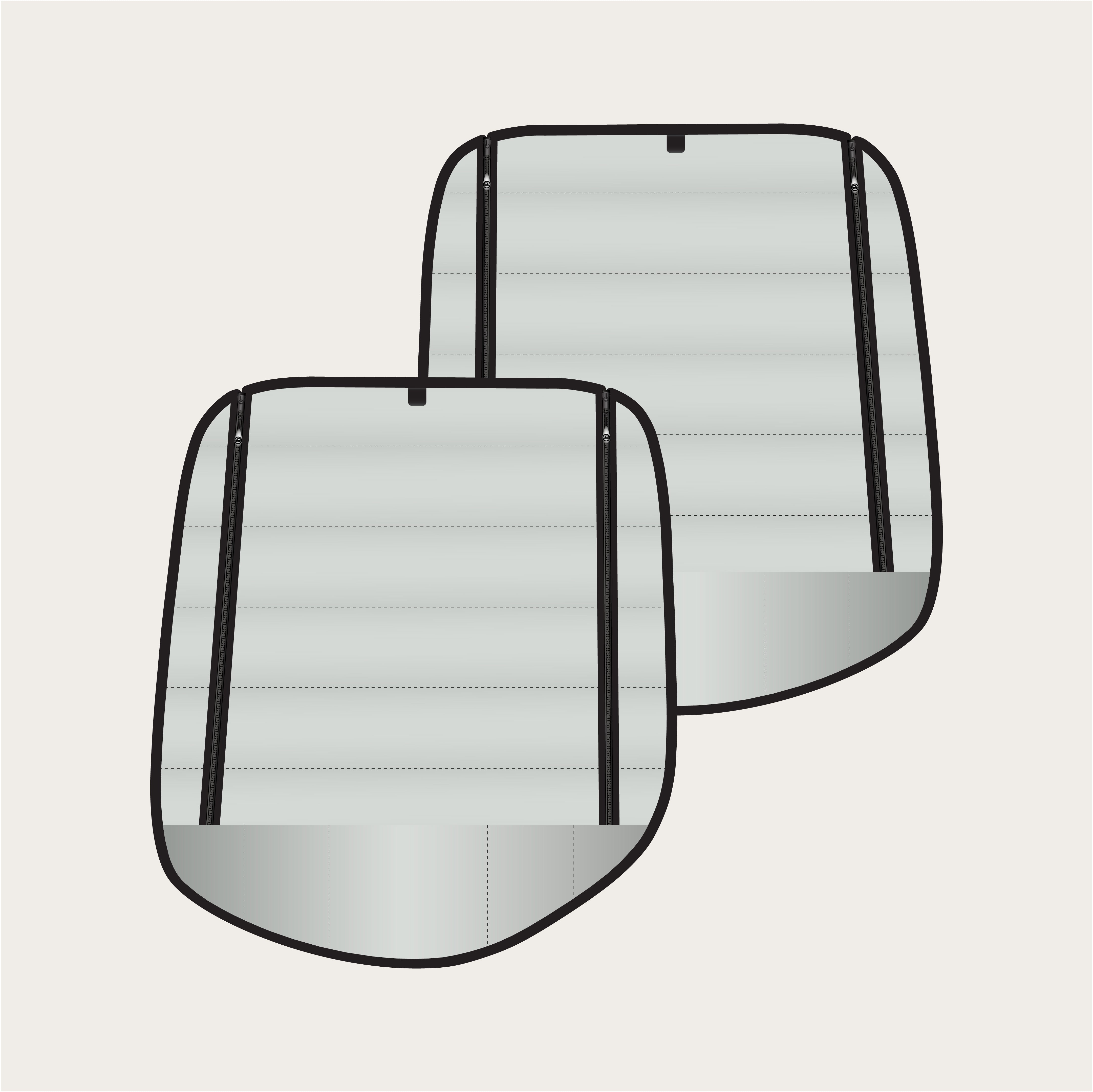 Sprinter 2019+ - Rear Doors (set) Zipper Series – image 4