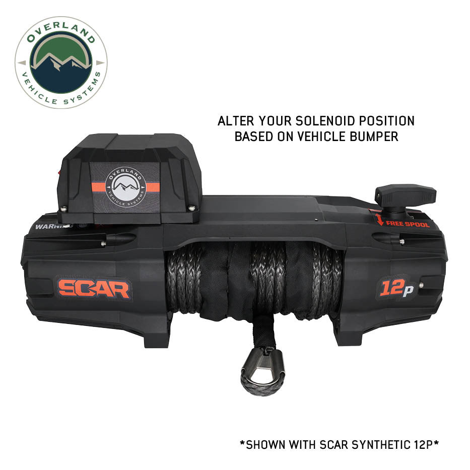 Scar Winch Solenoid Bracket