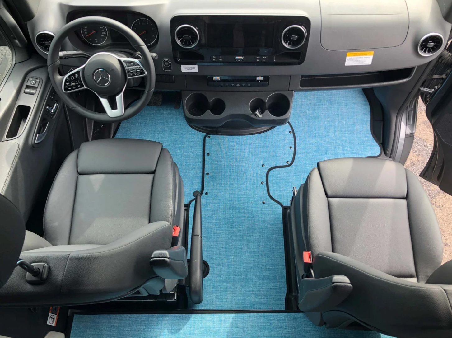 2025-Present Ekko Front Cab Mats (Sprinter Chassis)