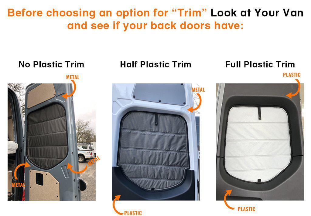Sprinter 2019+ - Rear Doors (set) Zipper Series – image 10