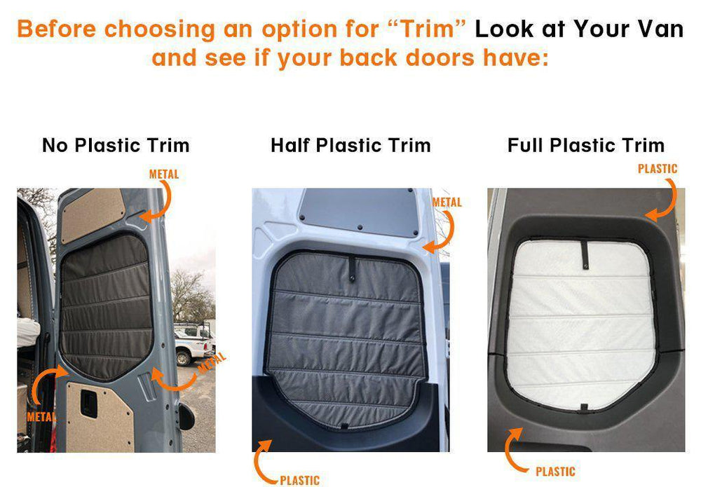 Sprinter 2019+ - Rear Doors (set) Zipper Series – image 10