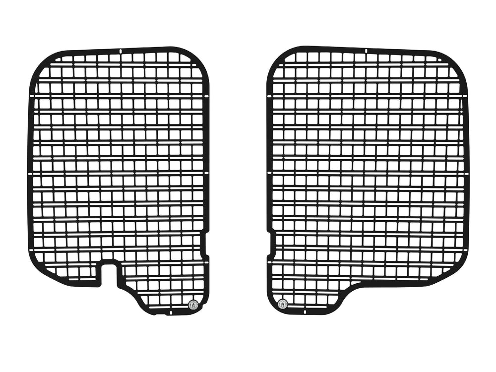 Rear Window door panels of the Transit Rear Door Molle Panels
