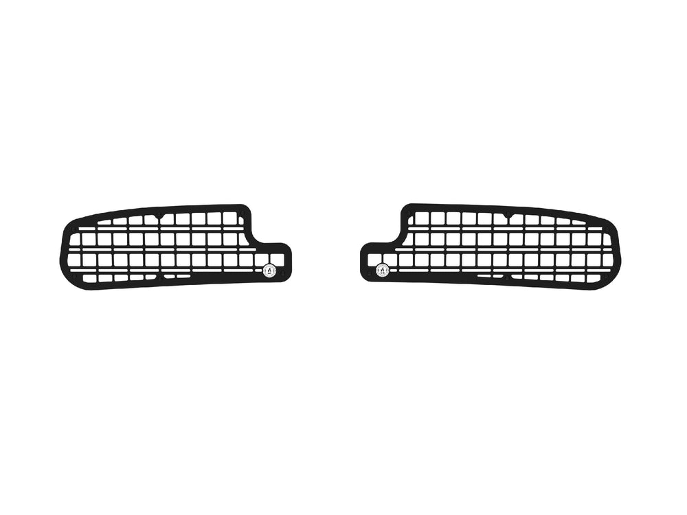 Upper panels of the Transit Rear Door Molle Panels