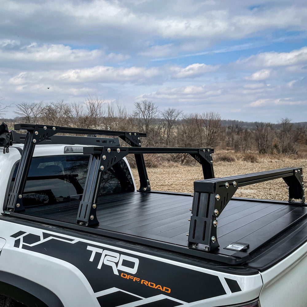 Santa Cruz- Bed Rack For Factory Retractable Cover with T-slots – image 12