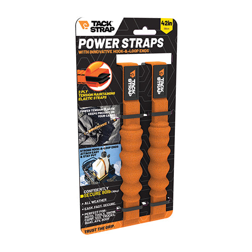 Tack Strap Power Straps – Compact Elastic Tie-Down Straps with Quick Release (80 lb Capacity) – image 7
